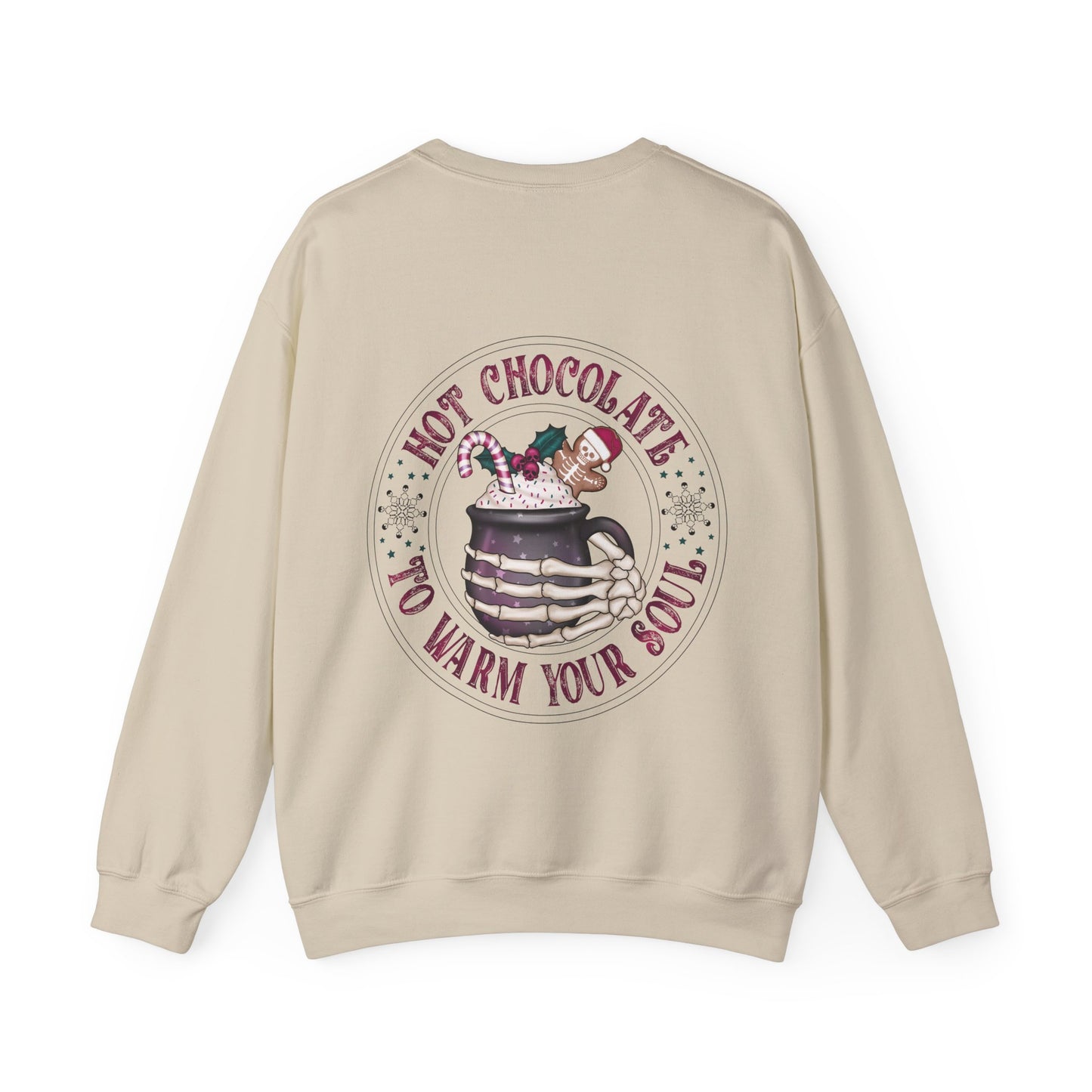 Hot chocolate to warm up my soul, ™ Crewneck Sweatshirt ( no sleeve design )