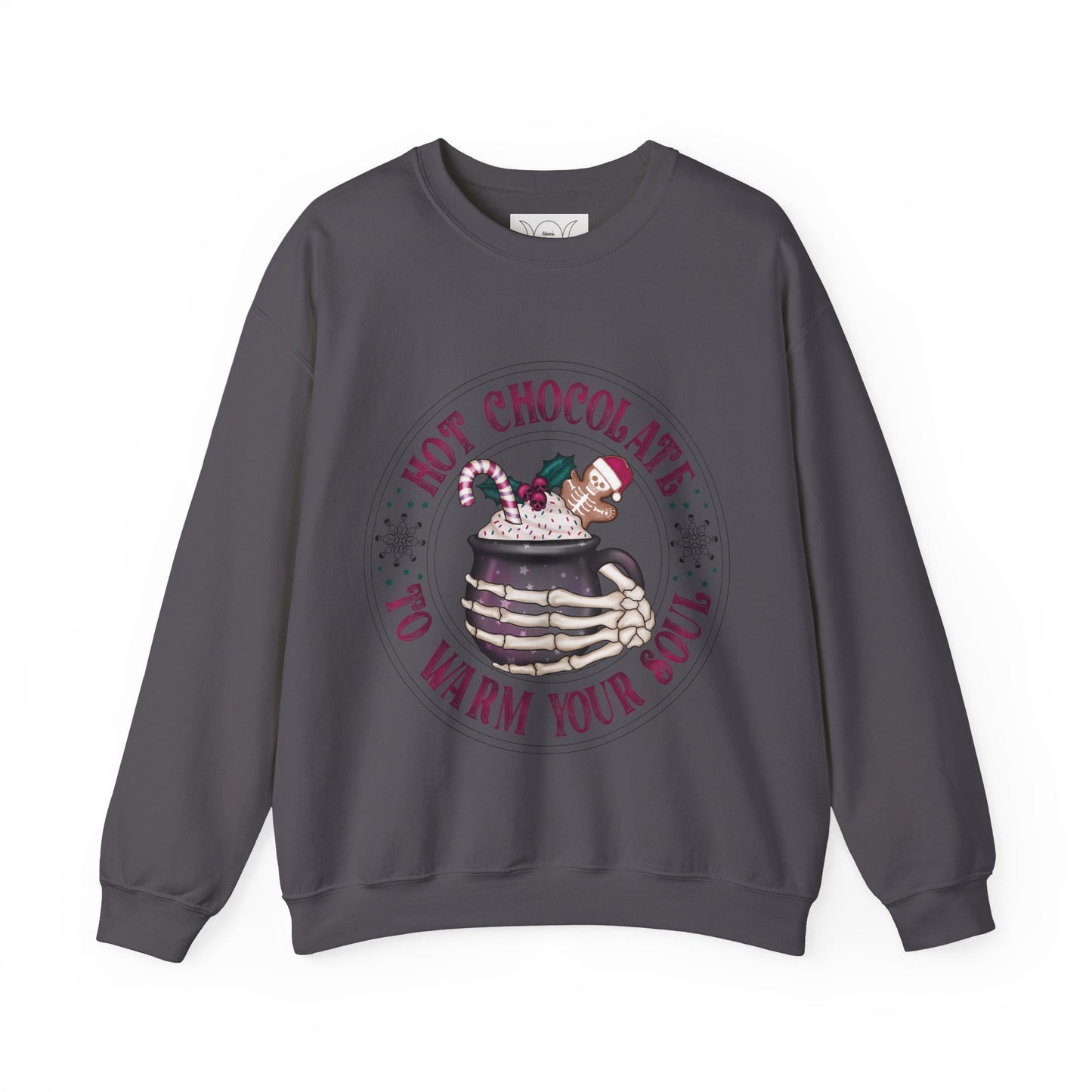 Hot chocolate to warm up my soul, ™ Crewneck Sweatshirt ( no sleeve design )