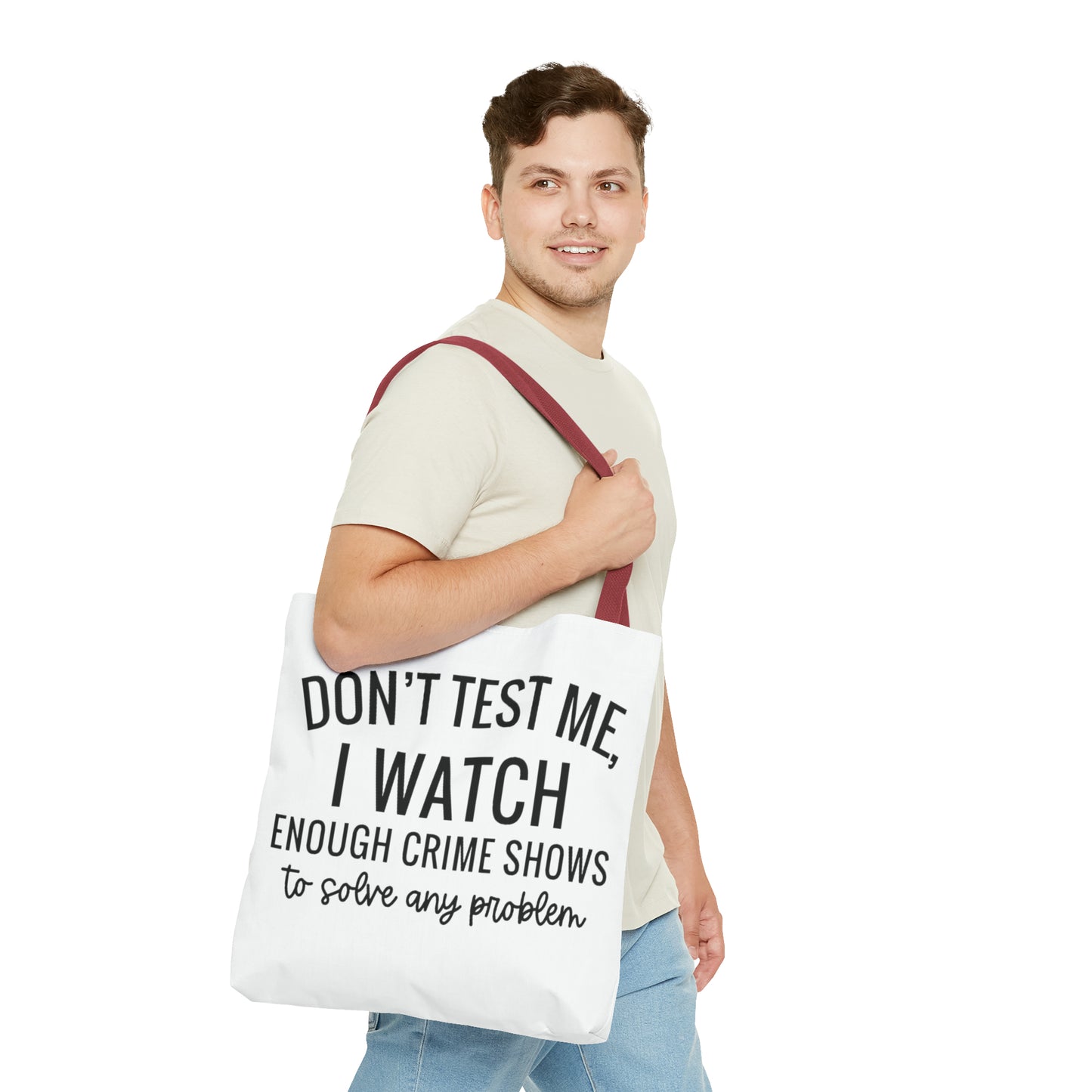 True crime watchers, Tote Bag (AOP)