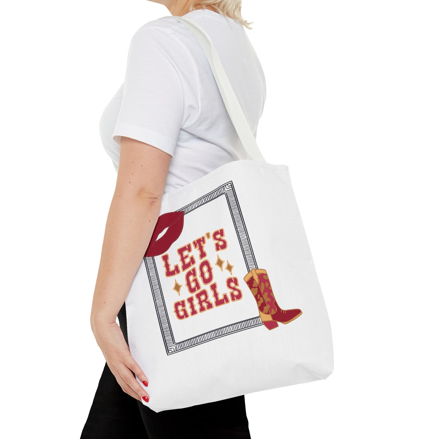 Let’s go girls Tote Bag (AOP)