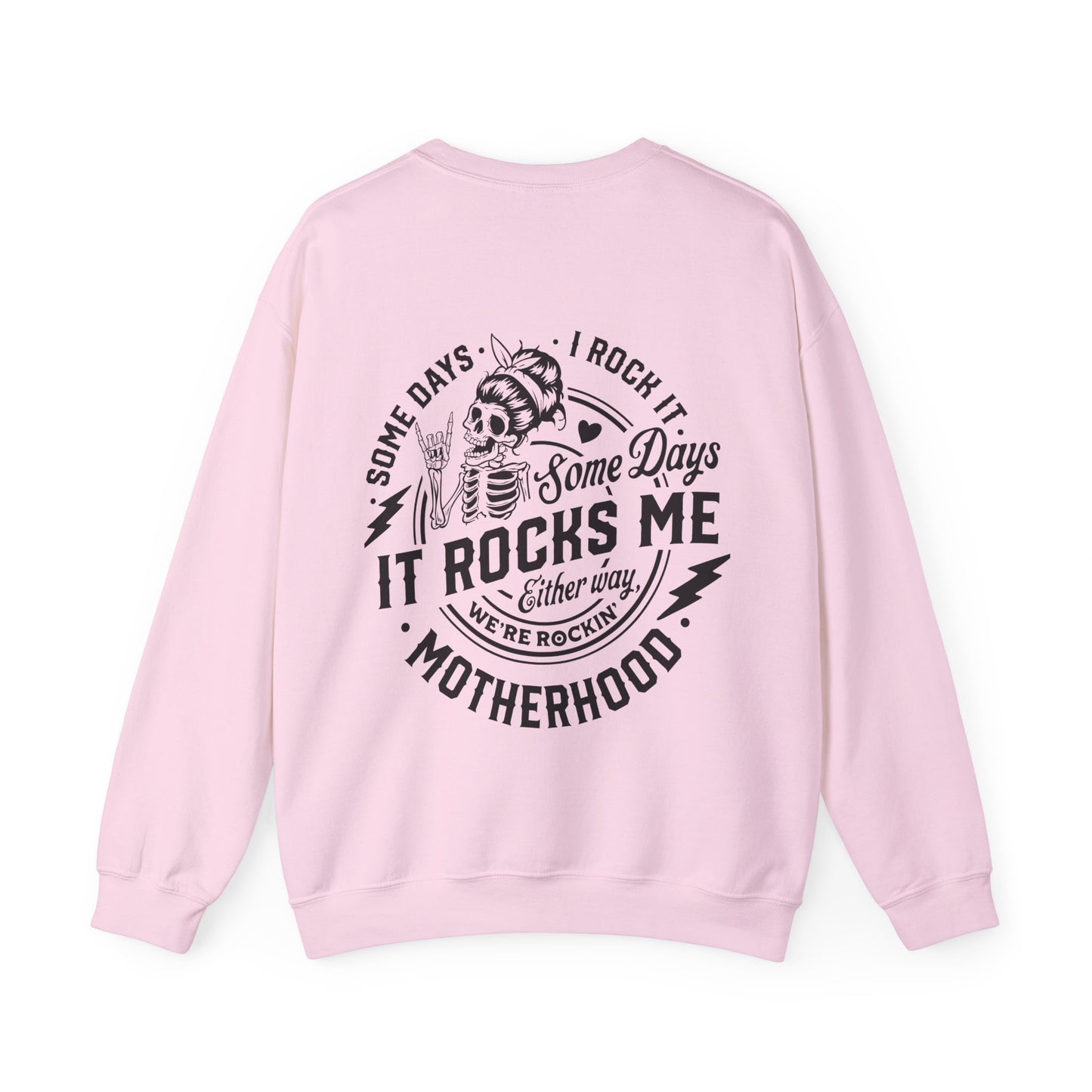 Rocking motherhood, ™ Crewneck Sweatshirt ( no arm design)