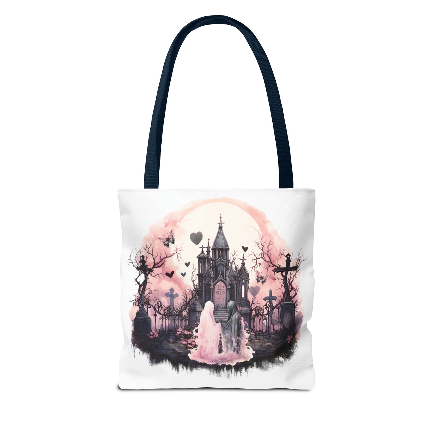 Even in death… we never part, Tote Bag (AOP)