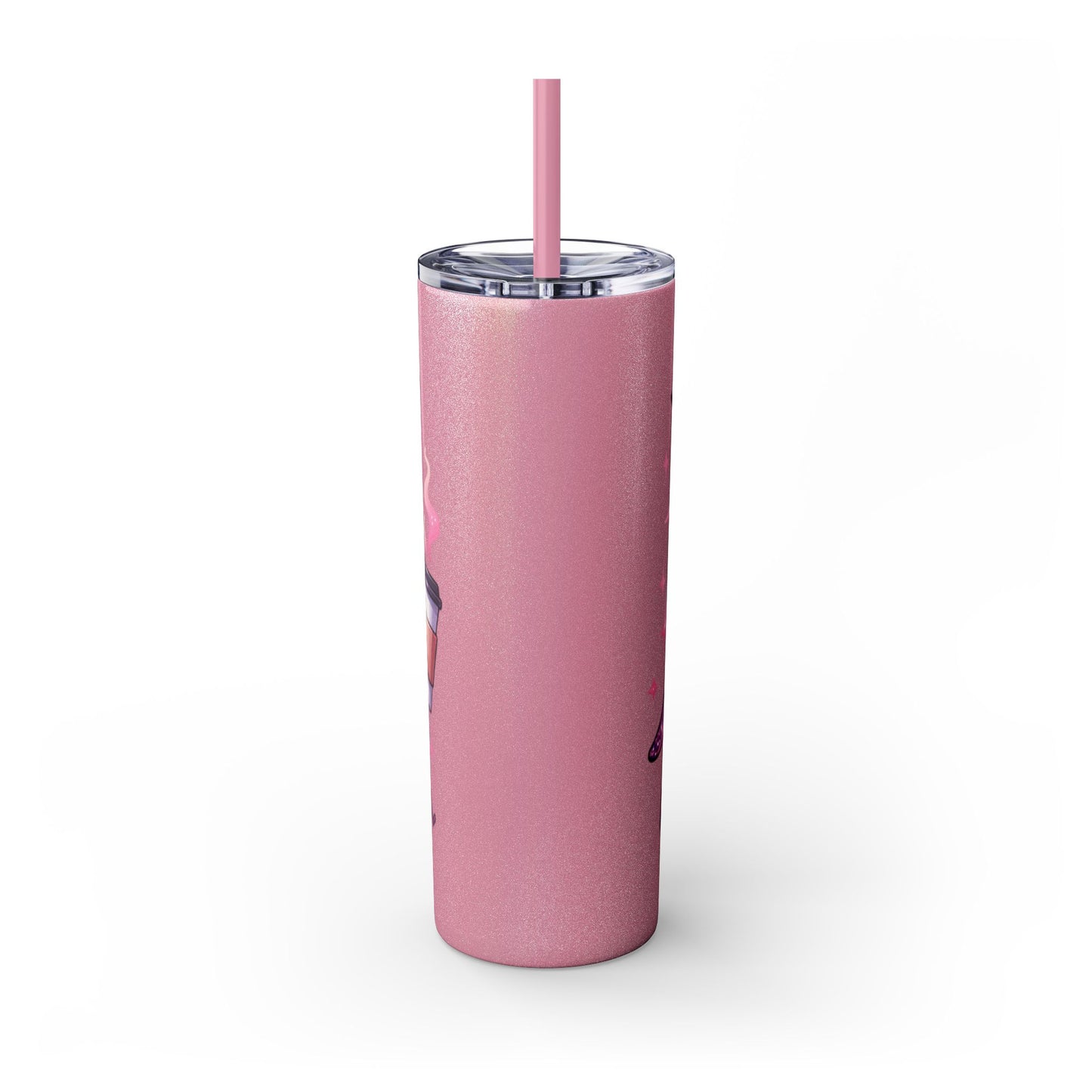 Very demure, Skinny Tumbler with Straw, 20oz