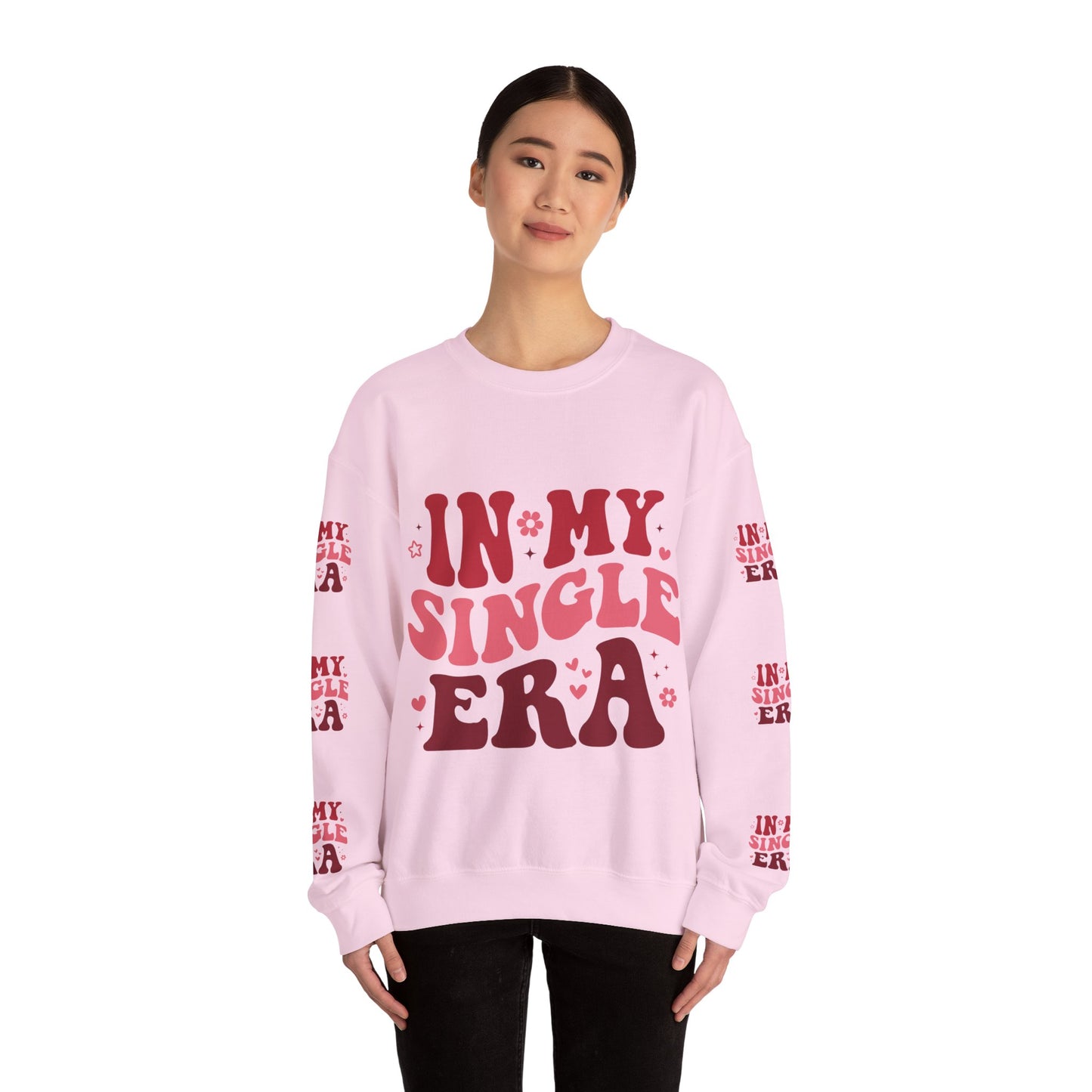 In my single era, ™ Crewneck Sweatshirt (side arm design)