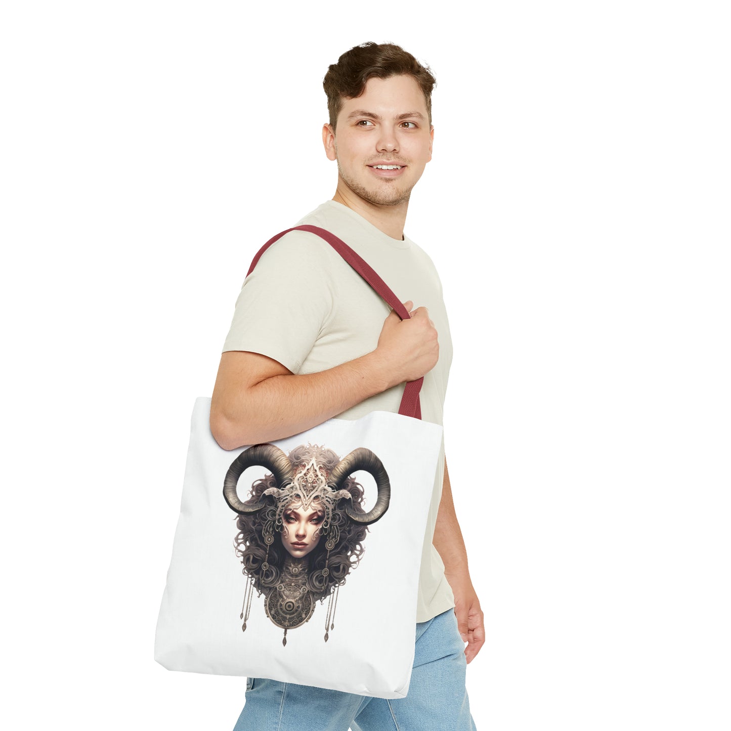 Aries, Tote Bag (AOP)