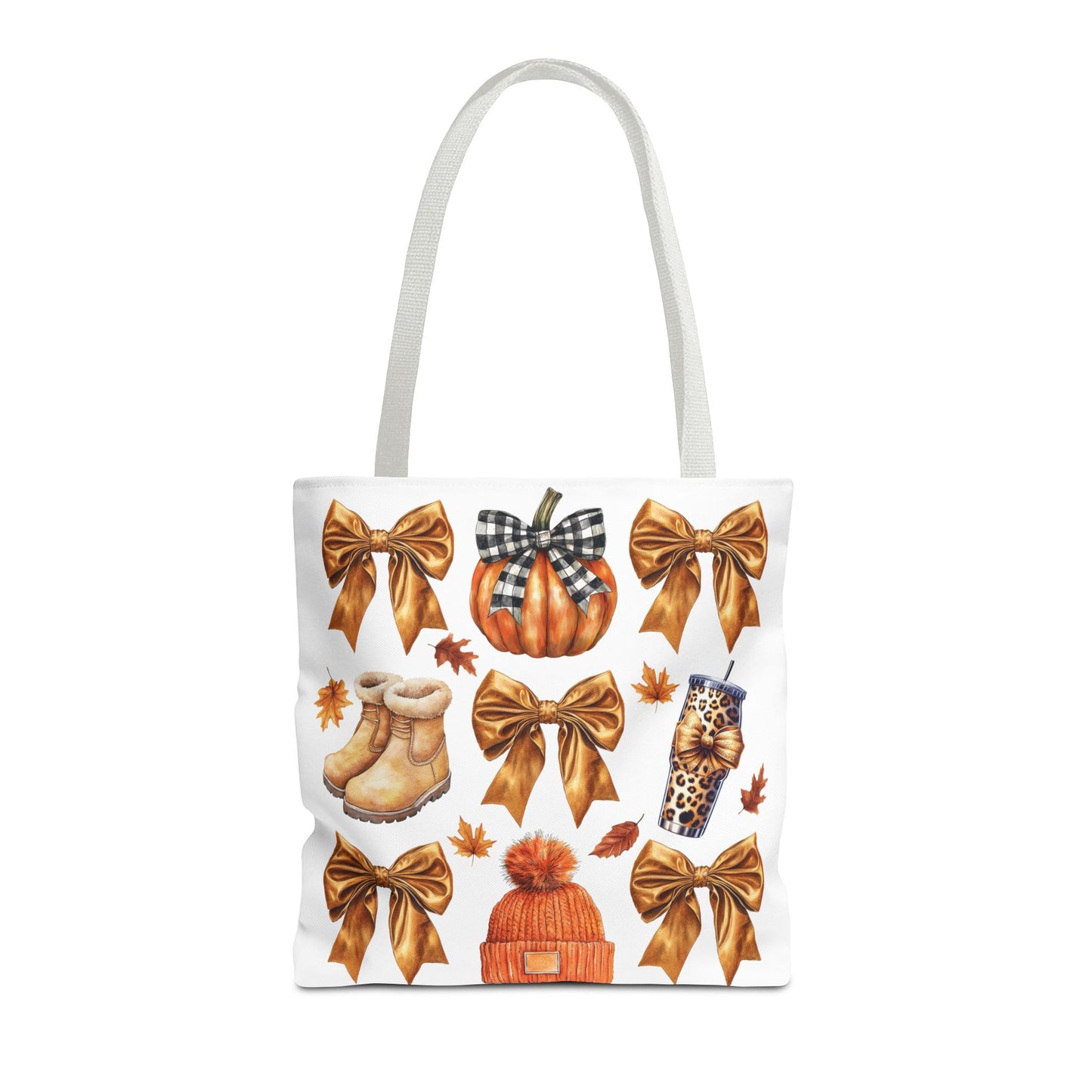 Fall and bows, Tote Bag (AOP)