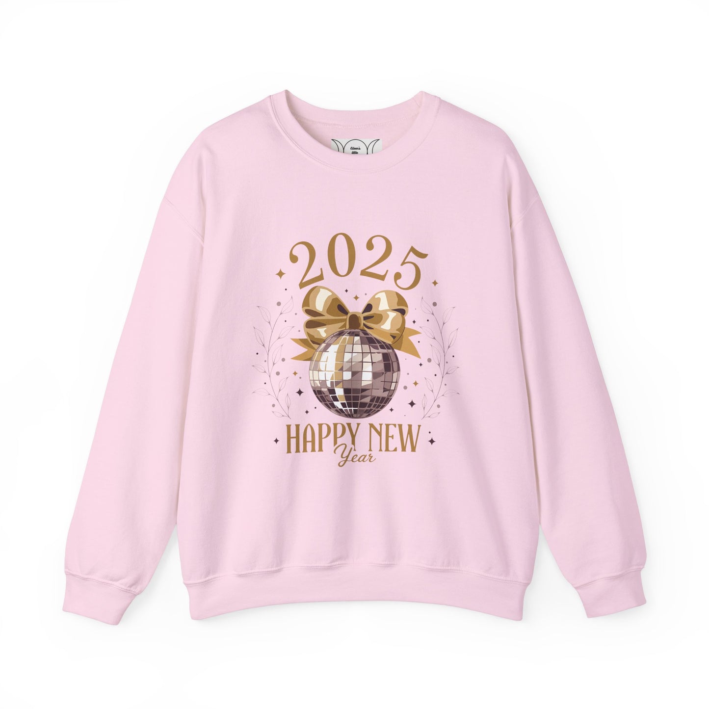 Happy year, Unisex Heavy Blend™ Crewneck Sweatshirt ( no sleeve design)