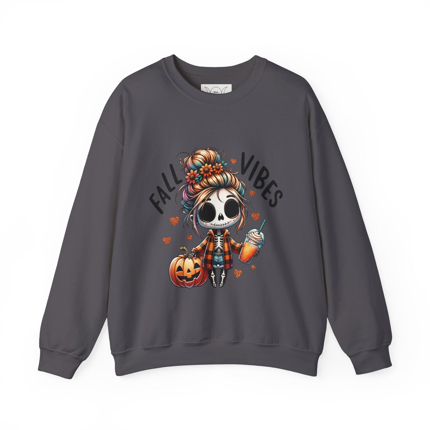 Fall vibes, ™ Crewneck Sweatshirt ( no sleeve design )