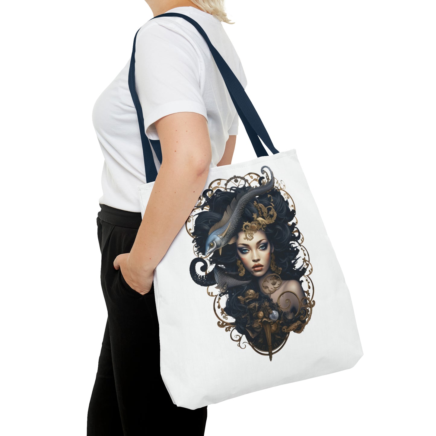 Pisces, Tote Bag (AOP)