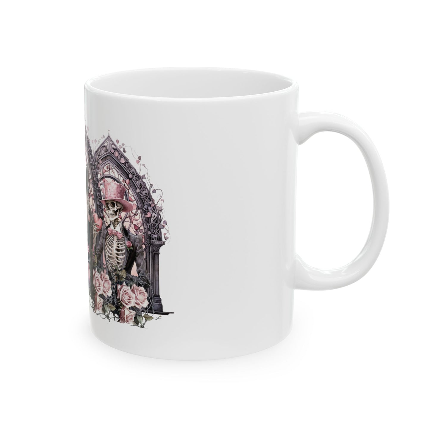 Even in death… we never part, Ceramic Mug 11oz & 15 oz