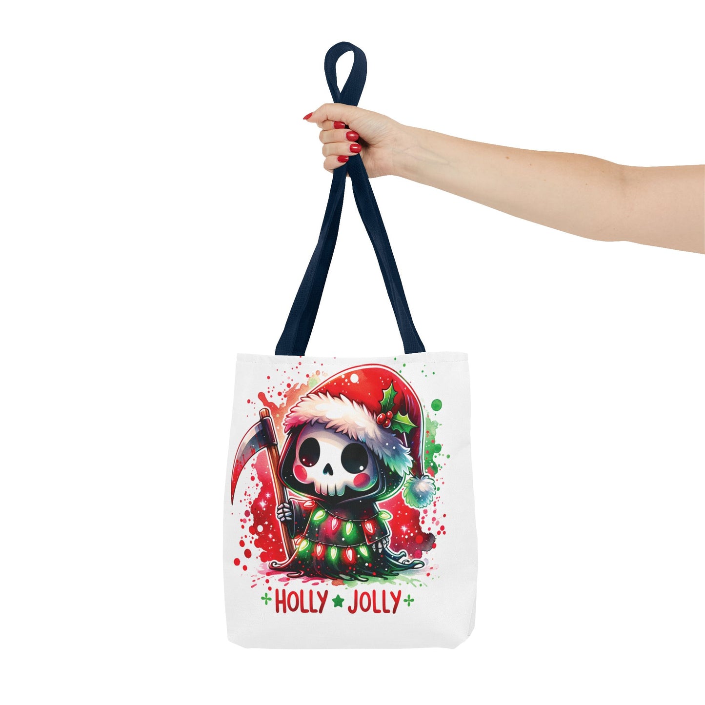 Holly jolly, Tote Bag (AOP)