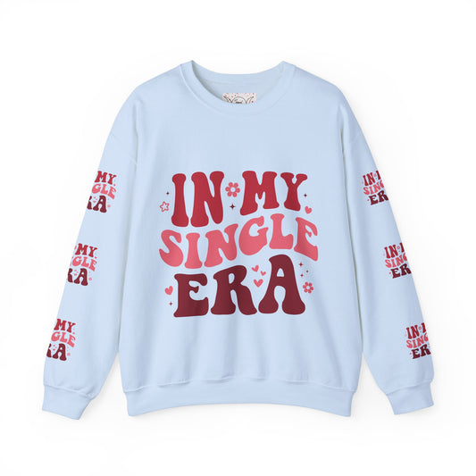 In my single era, ™ Crewneck Sweatshirt (side arm design)