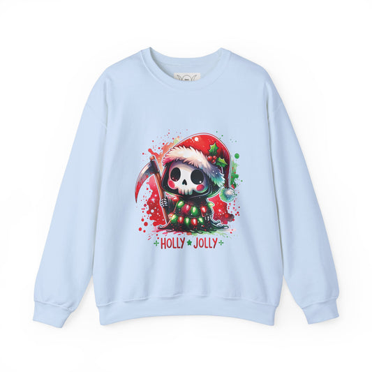 Holly jolly, ™ Crewneck Sweatshirt ( no sleeve design )