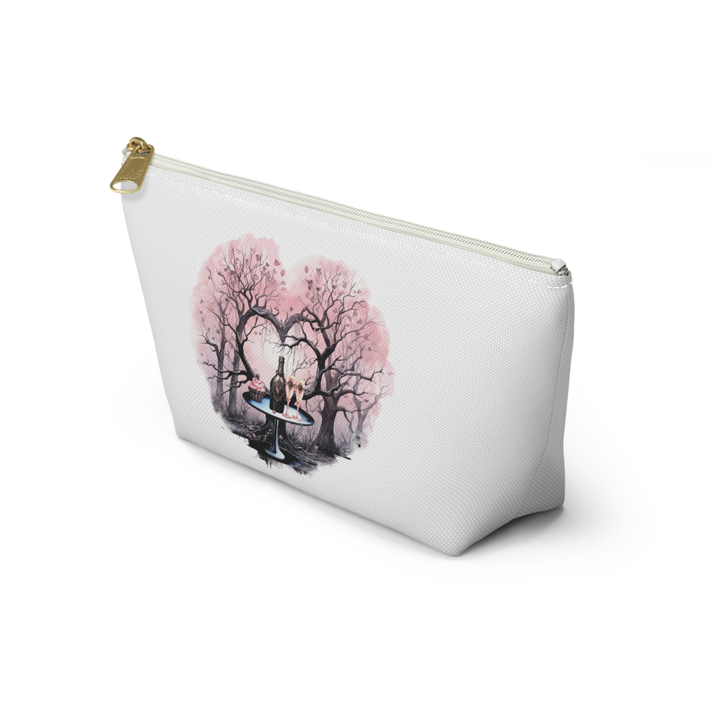 Even in death… we never part, , Accessory Pouch w T-bottom