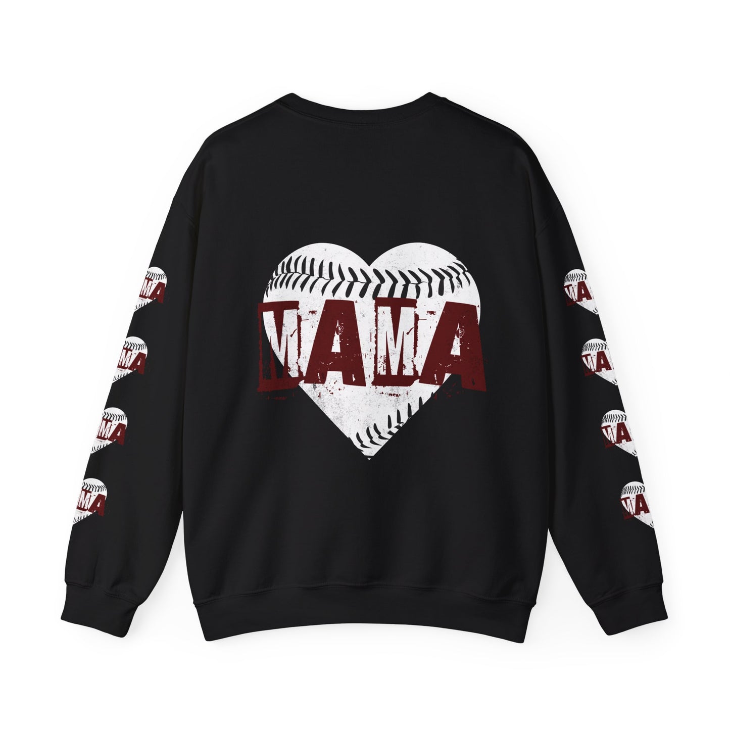 Baseball mama, ™ Crewneck Sweatshirt ( side arm design)