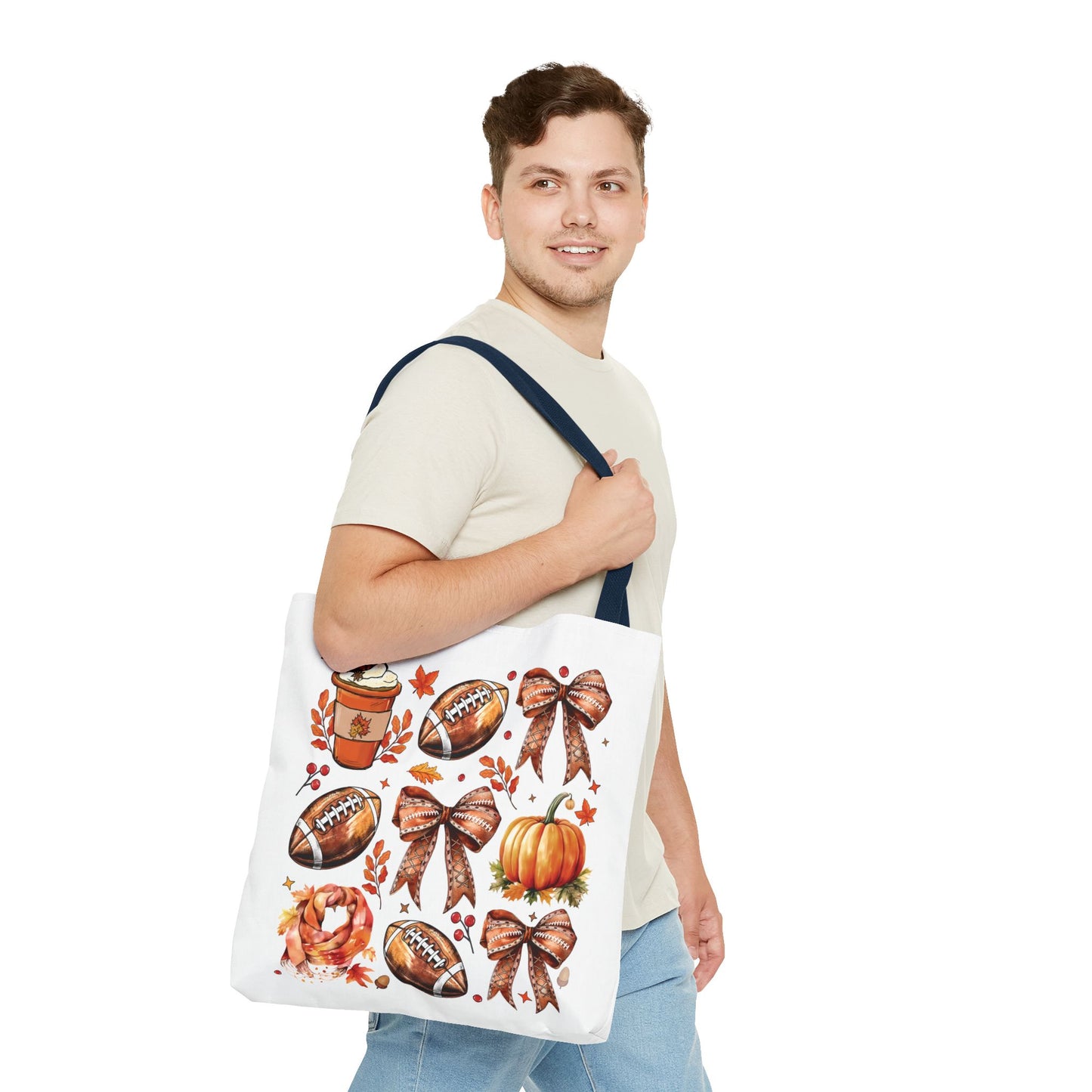 Fall and bows, Tote Bag (AOP)