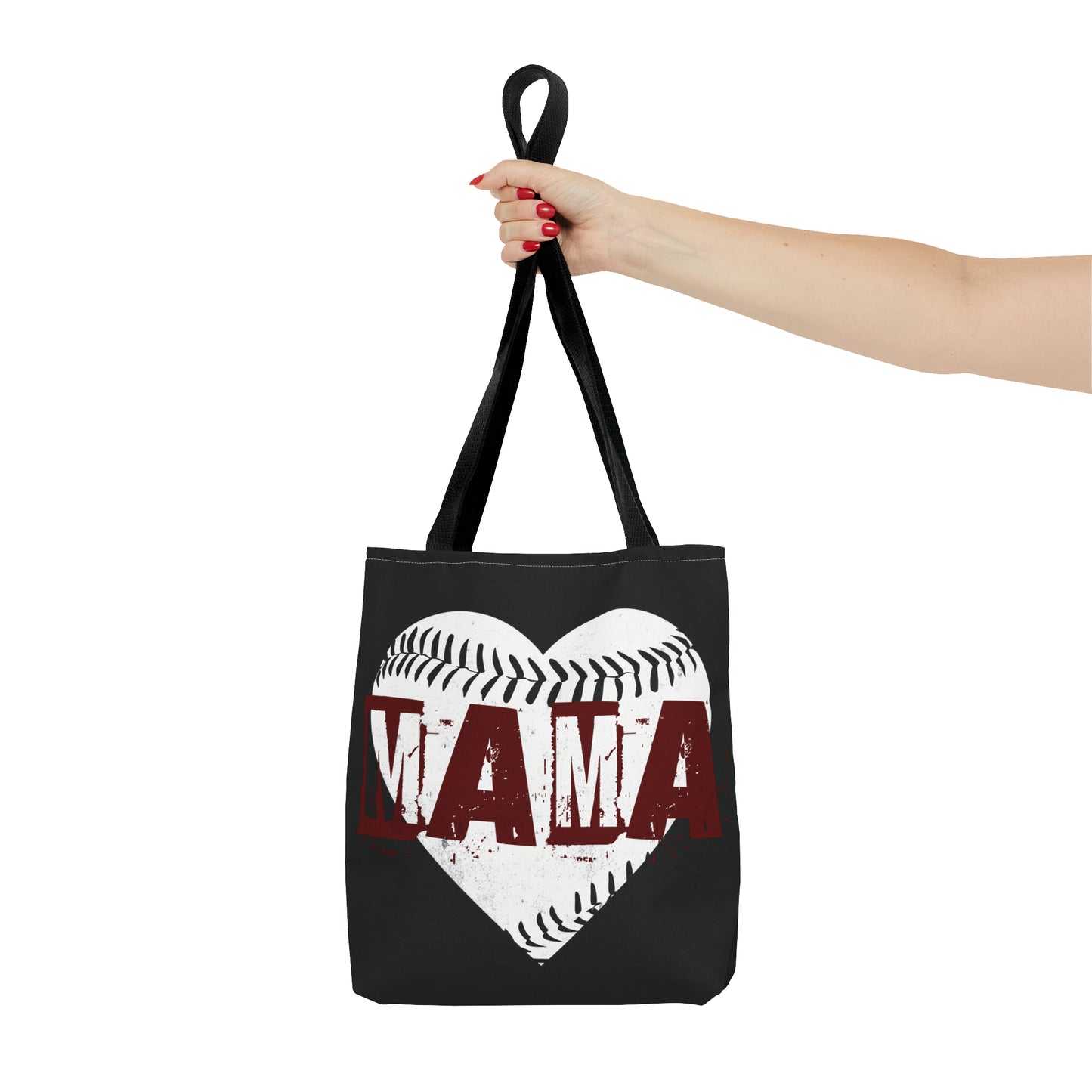 Baseball mama, Tote Bag (AOP)