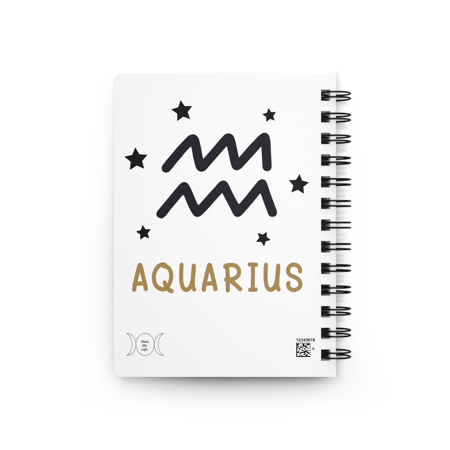 Aquarius, Spiral Bound Journal