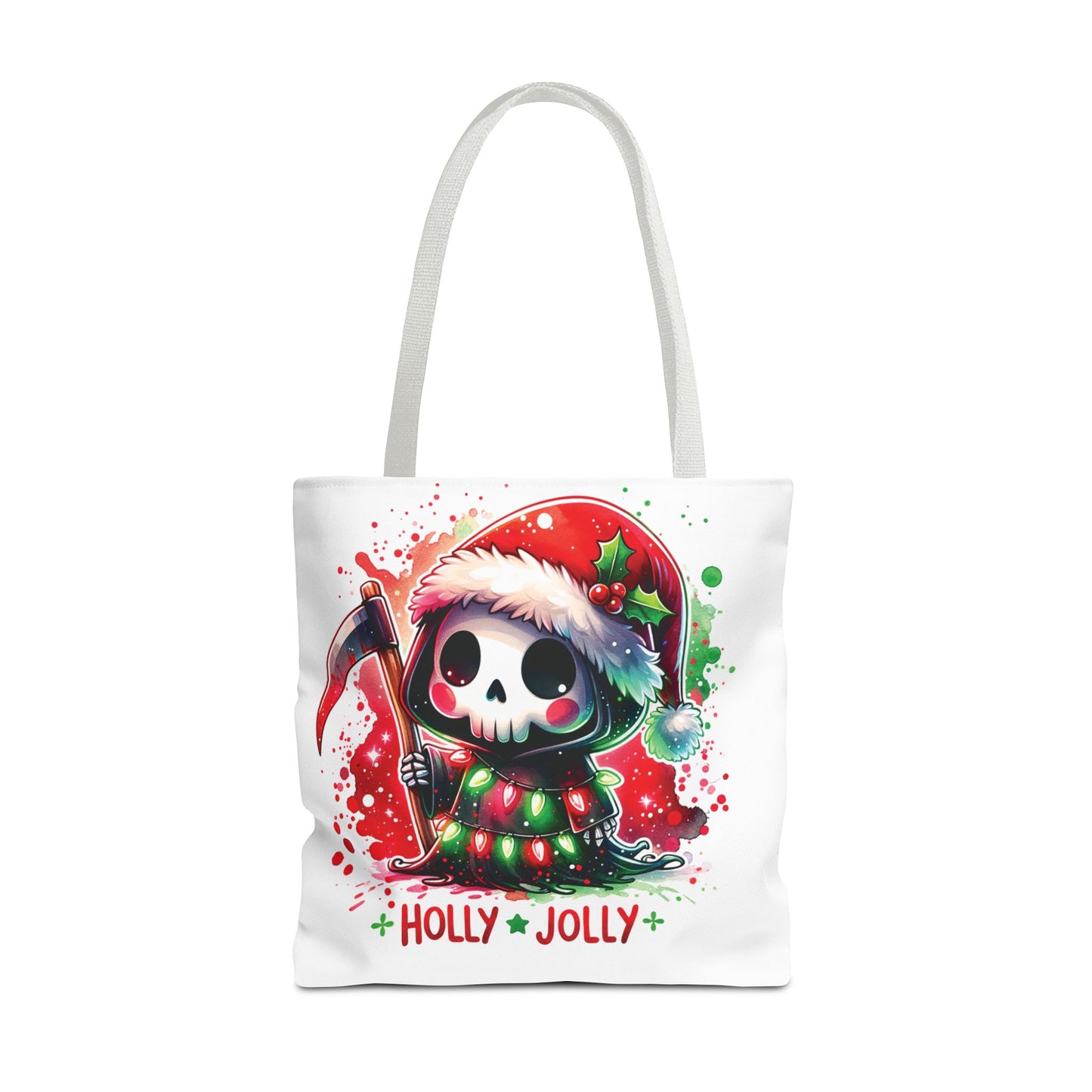 Holly jolly, Tote Bag (AOP)