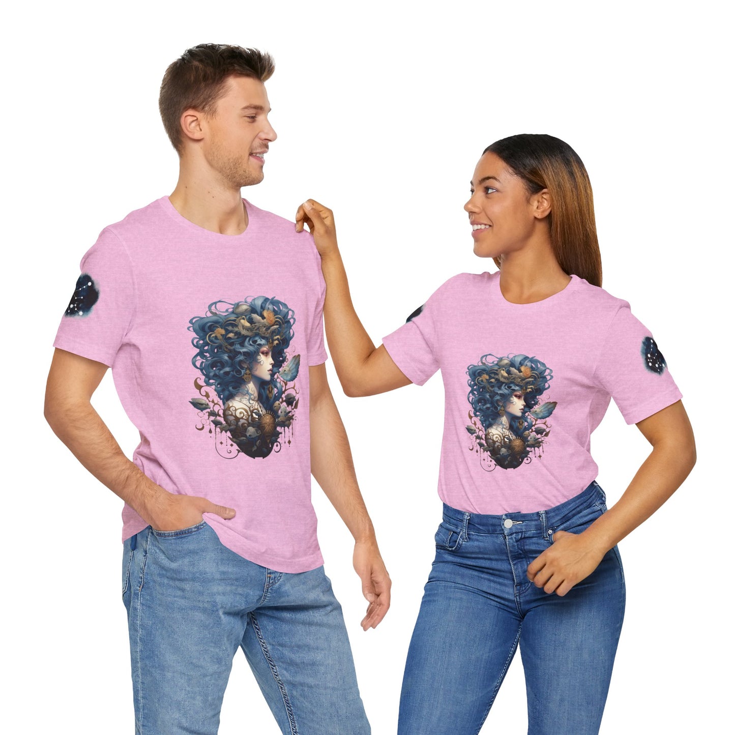 Aquarius , Unisex Jersey Short Sleeve Tee