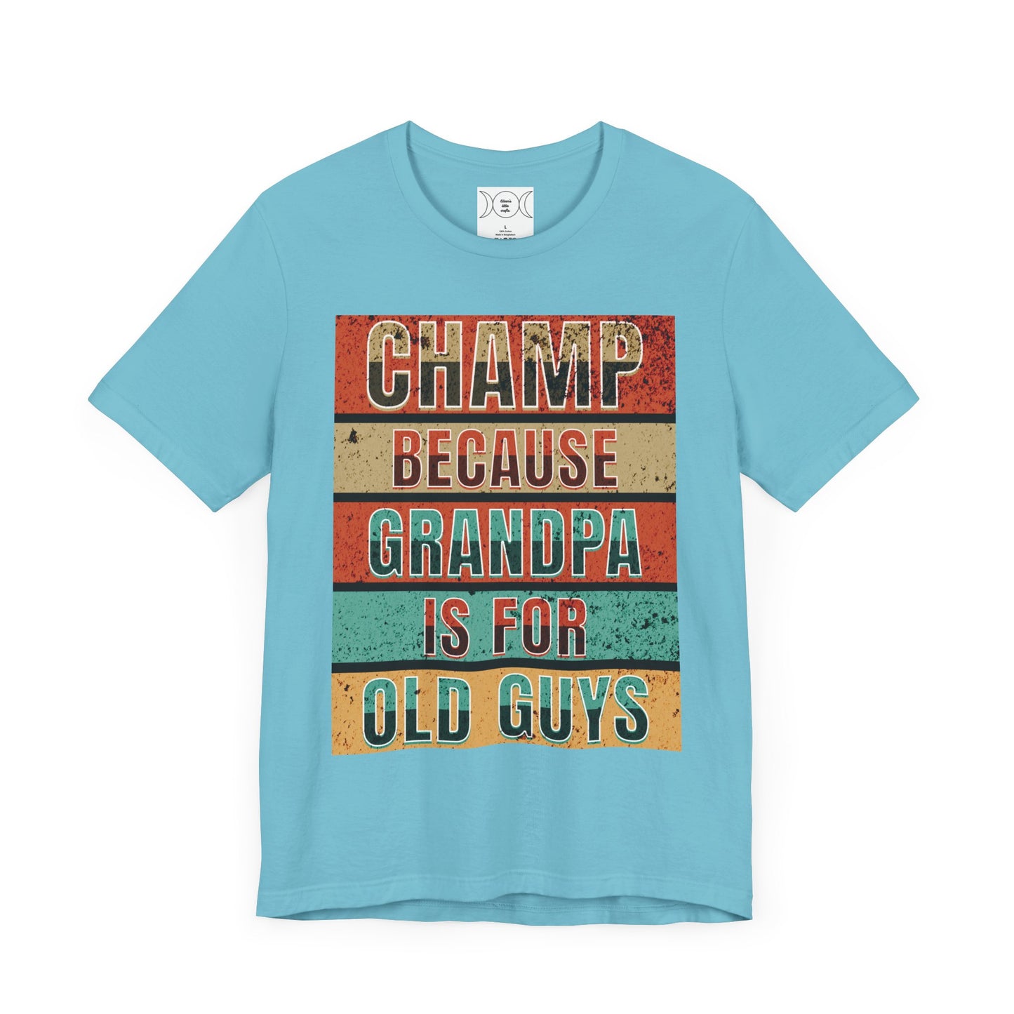 Champ, Unisex Jersey Short Sleeve Tee (no Sleeve design)