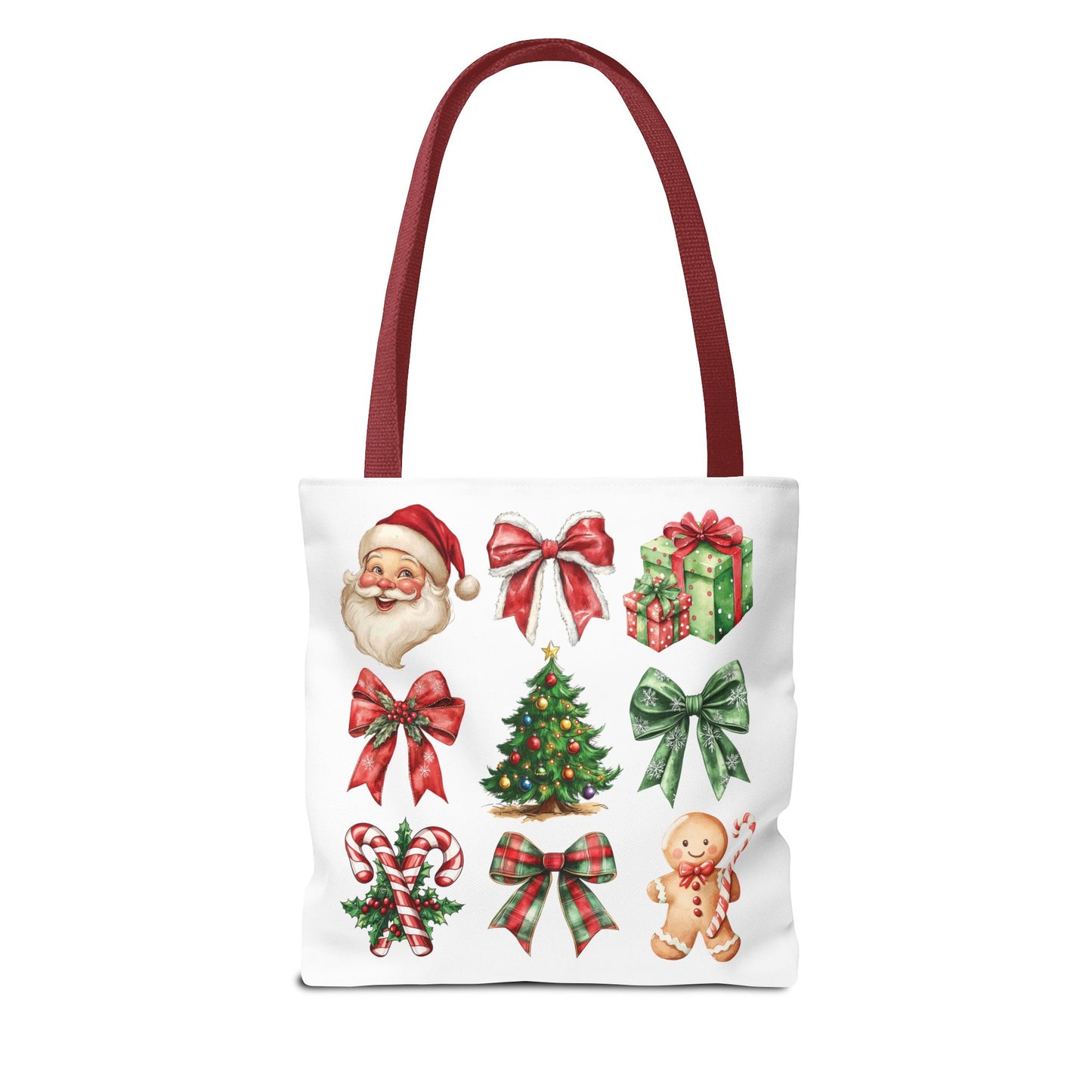 Christmas and bows, Tote Bag (AOP)