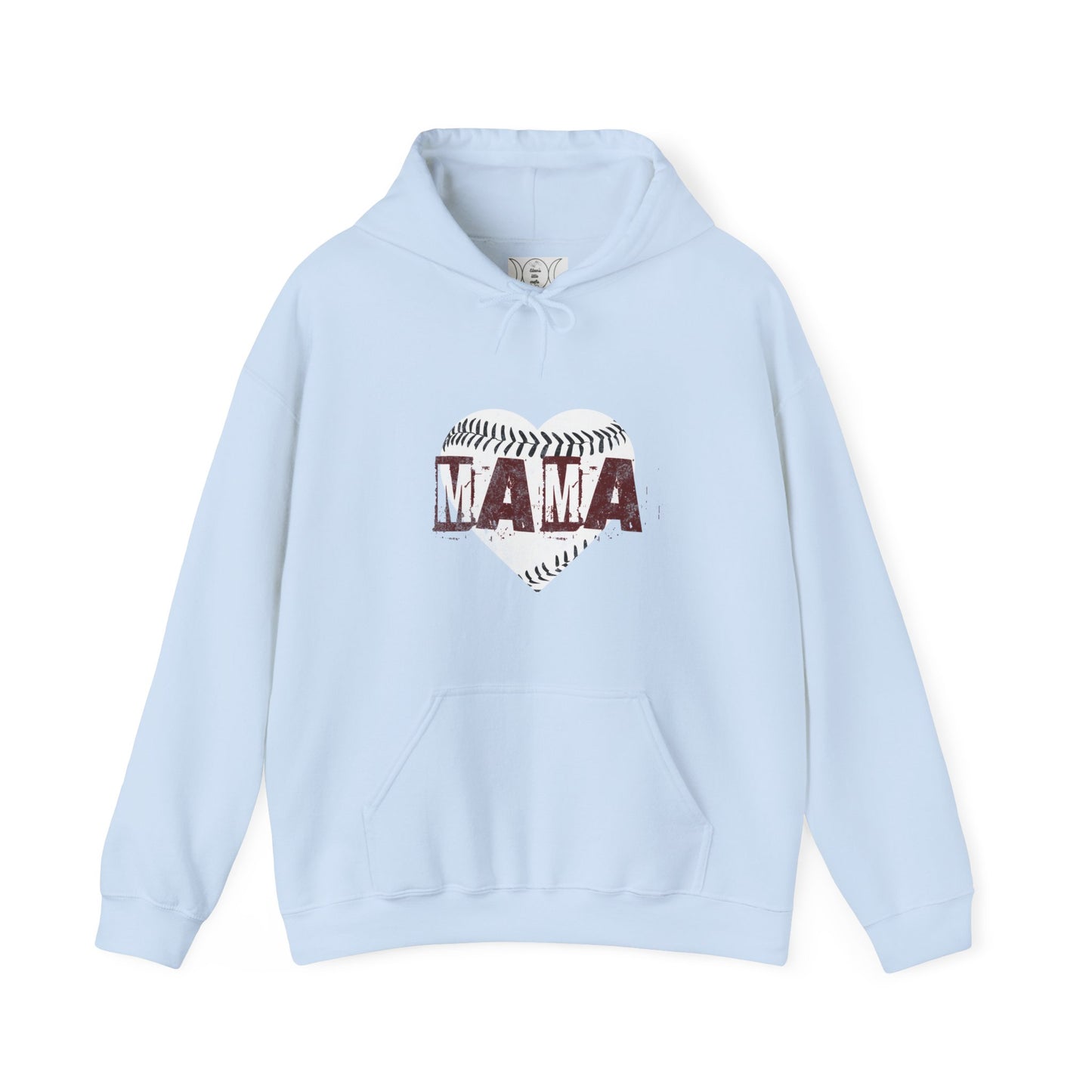 Baseball mama,  Unisex Heavy Blend™ Hooded Sweatshirt (no side arm design)