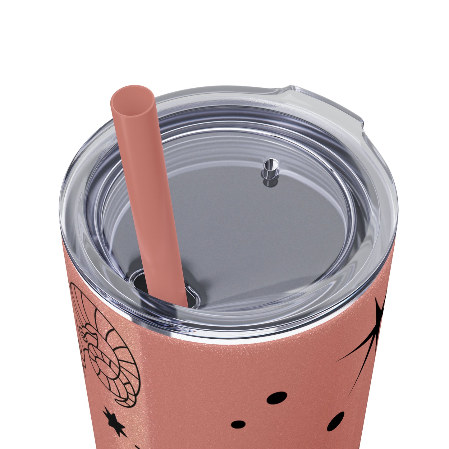 Aries, Skinny Tumbler with Straw, 20oz