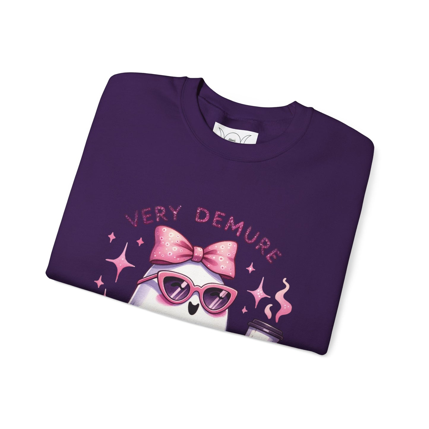 Very demure , ™ Crewneck Sweatshirt (Sleeve design )