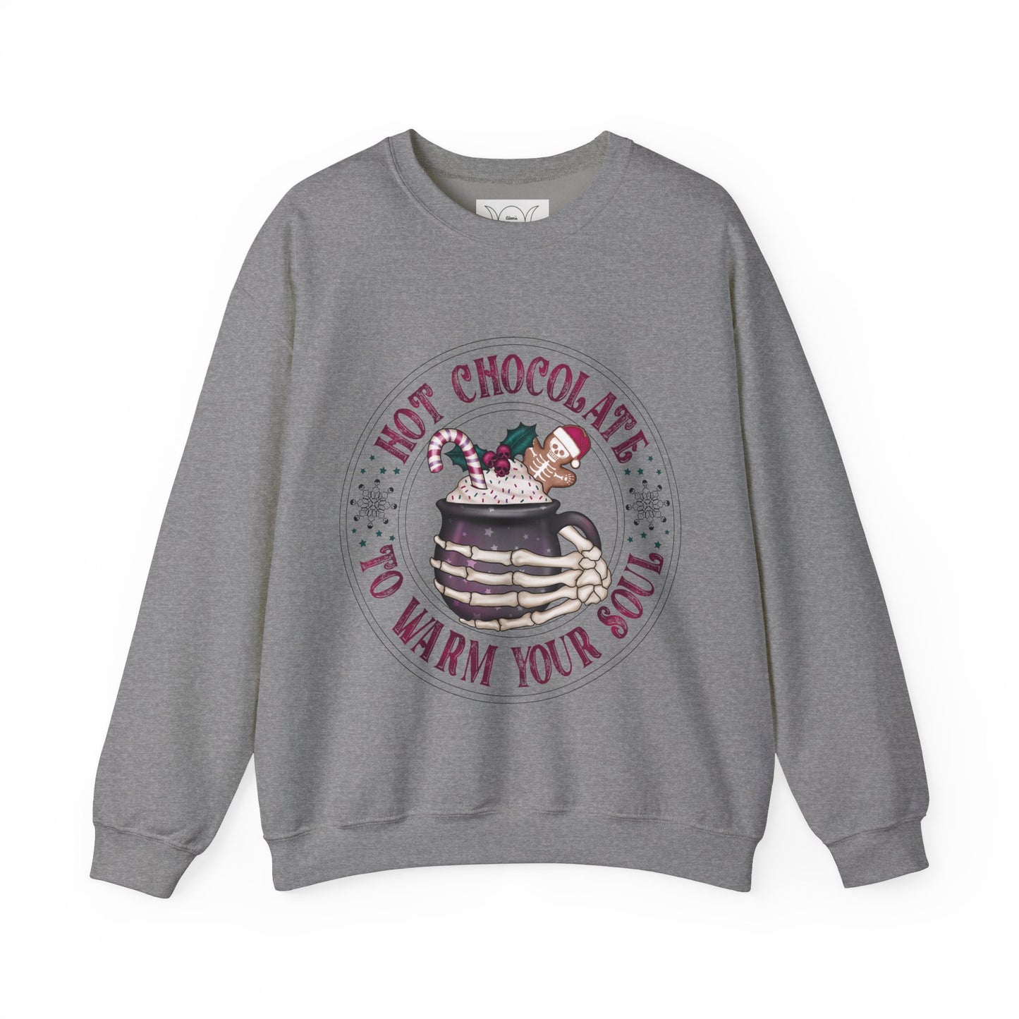 Hot chocolate to warm up my soul, ™ Crewneck Sweatshirt ( no sleeve design )