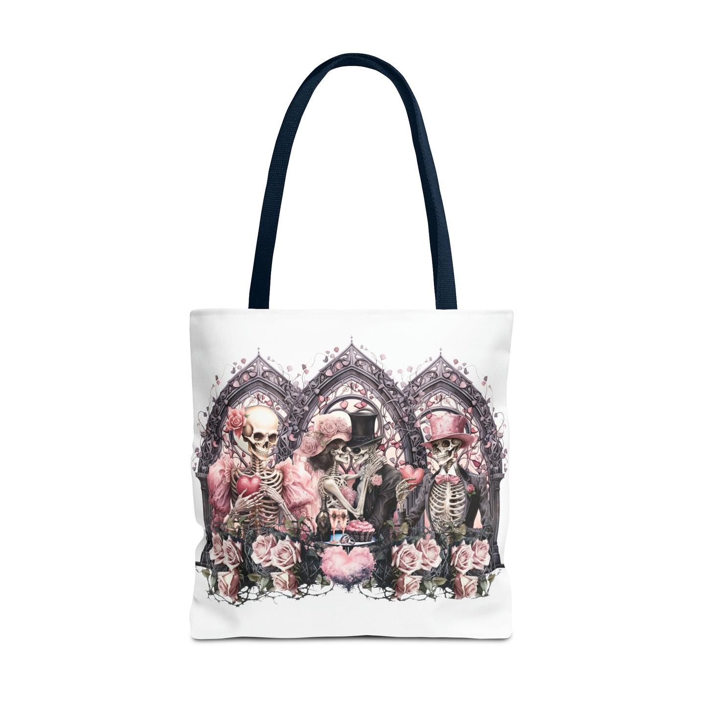 Even in death… we never part, Tote Bag (AOP)