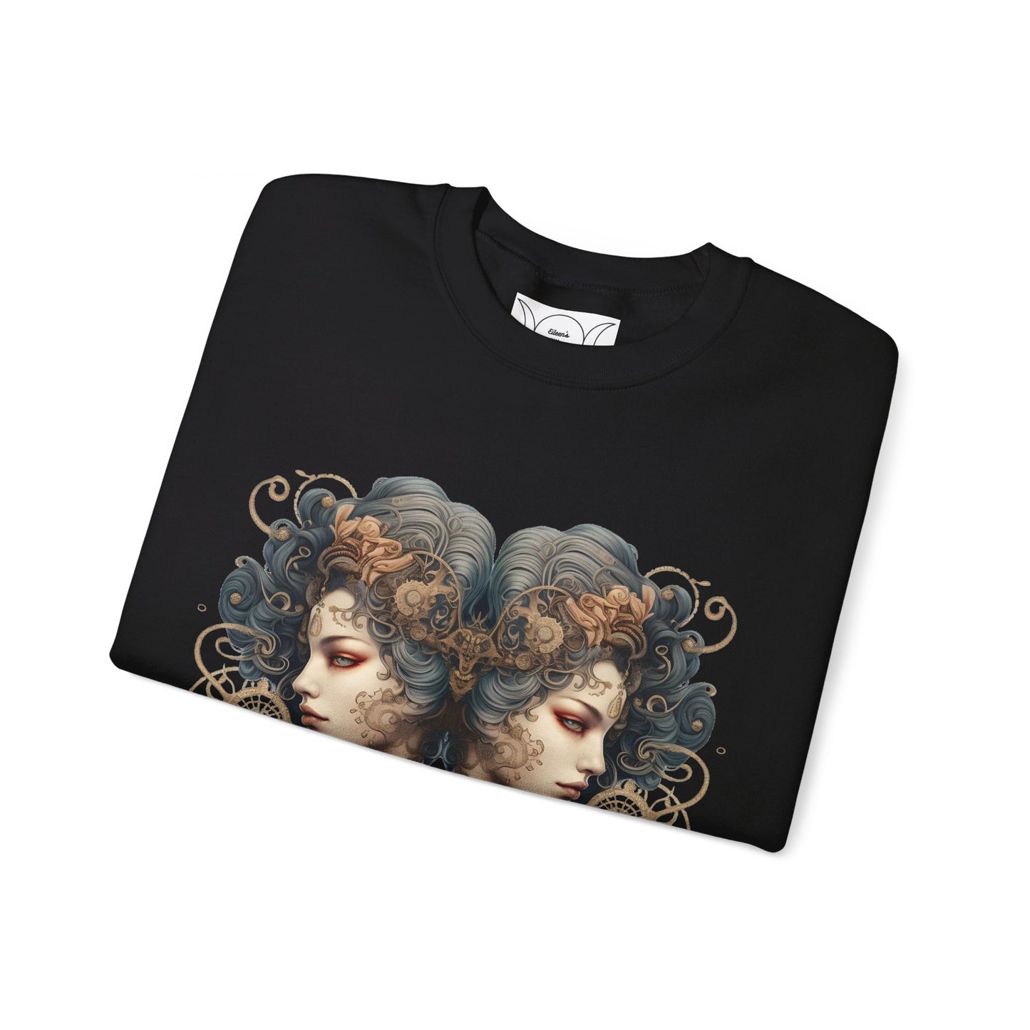 Gemini , ™ Crewneck Sweatshirt ( side arm design)