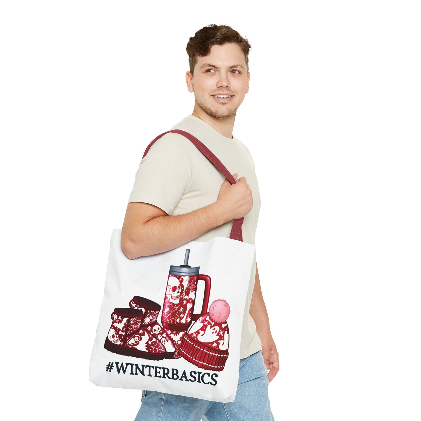 #winterbasics, Tote Bag (AOP)