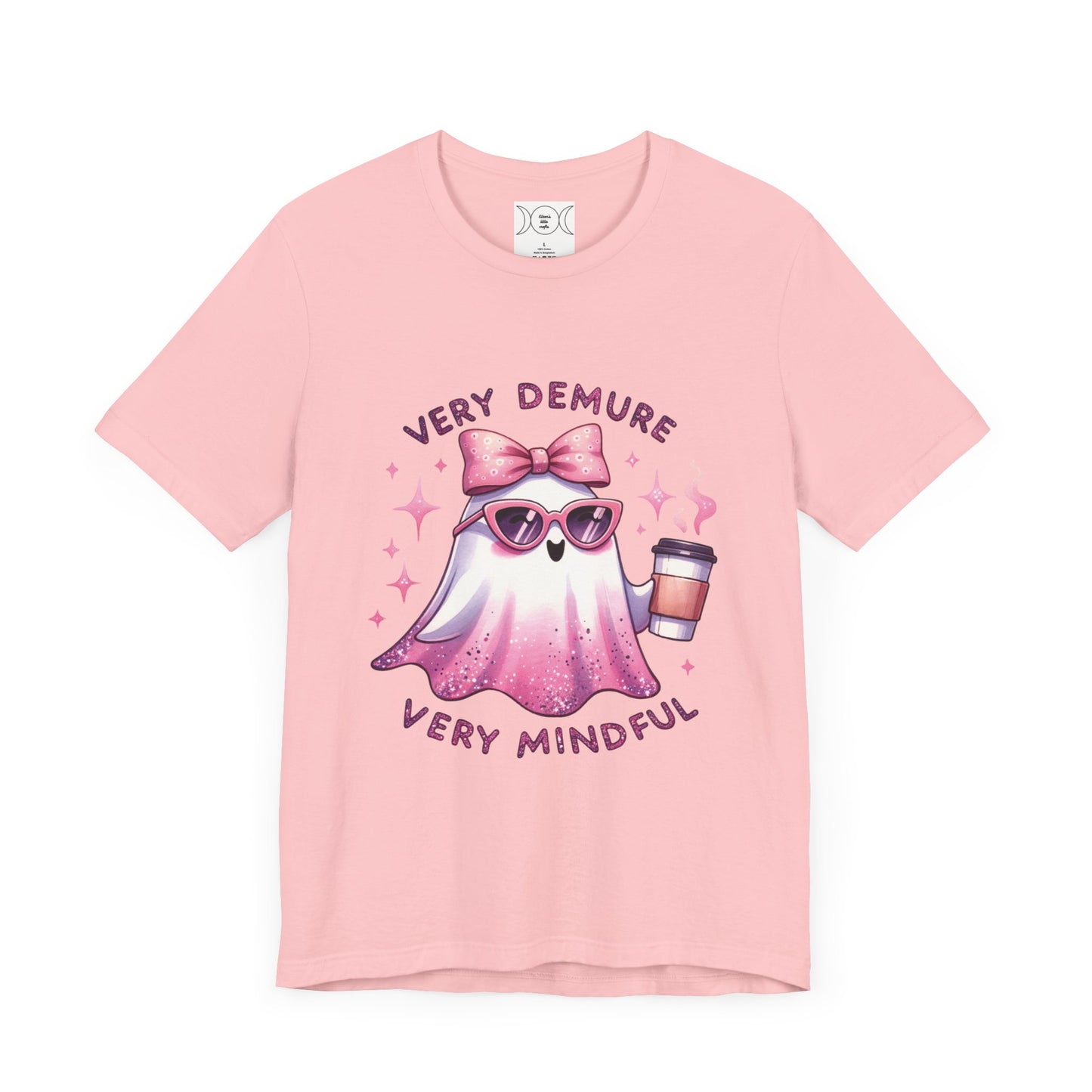 Very demure, Unisex Jersey Short Sleeve Tee (no sleeve design)