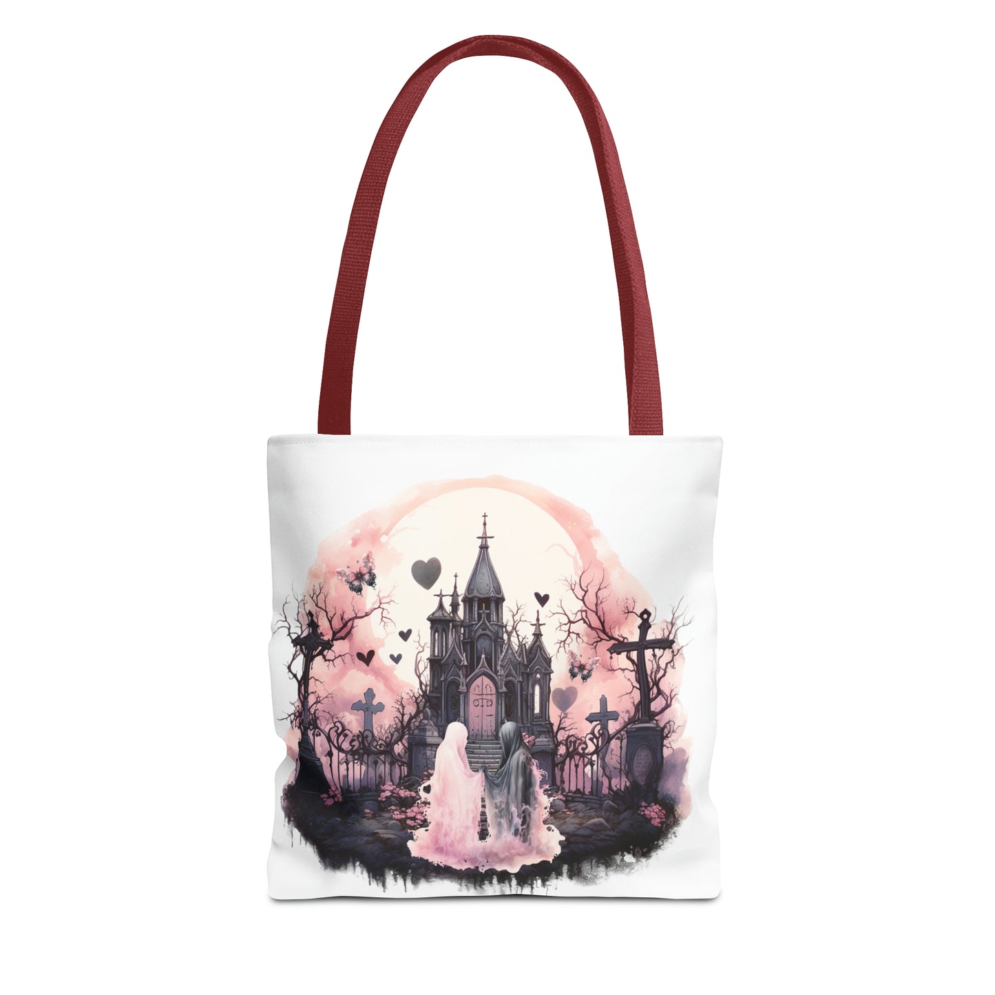 Even in death… we never part, Tote Bag (AOP)