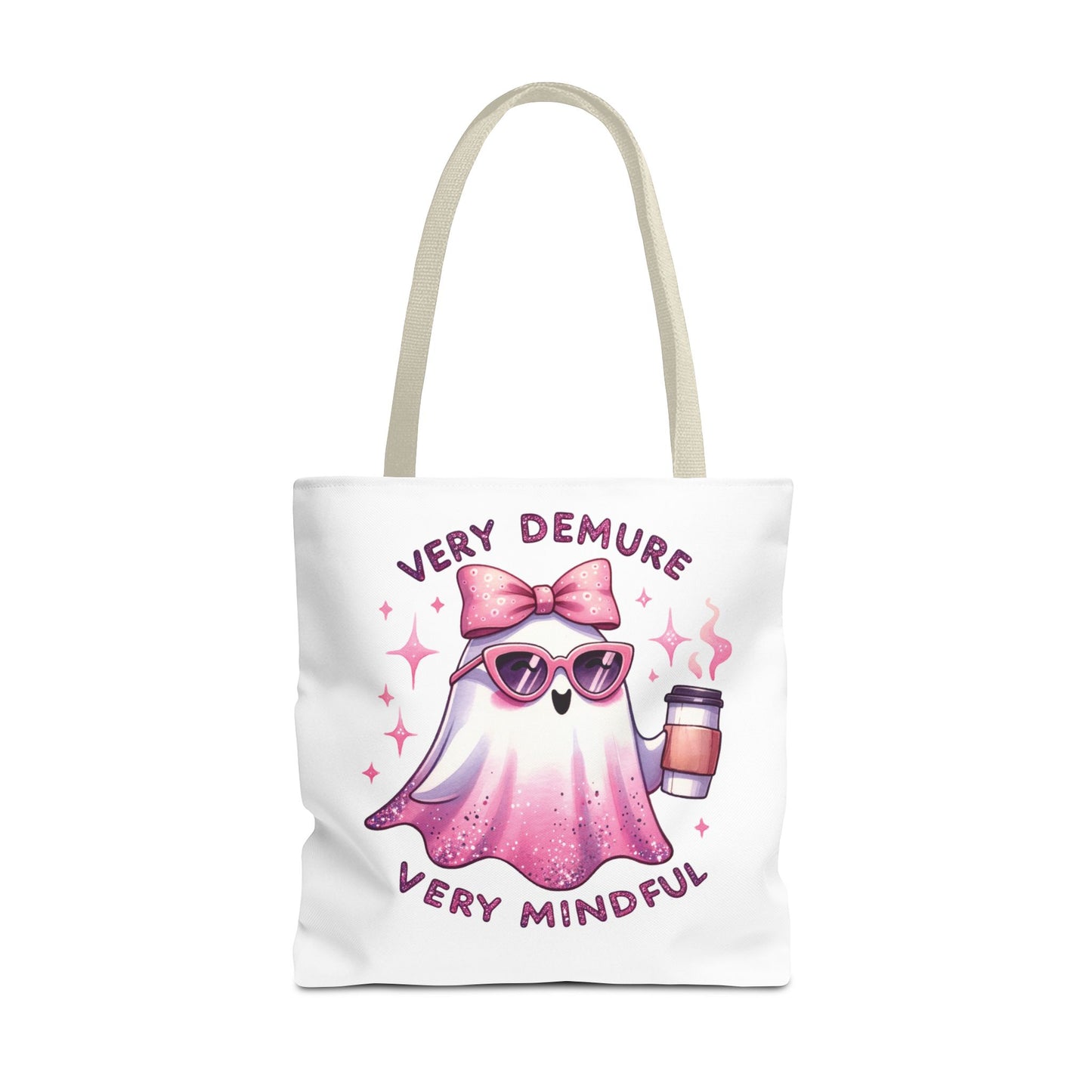 Very demure, Tote Bag (AOP)