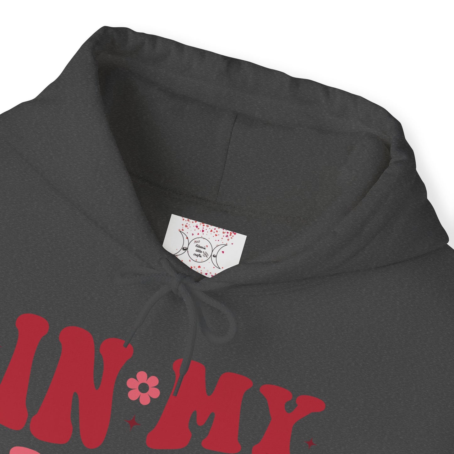 In my single era, Unisex Heavy Blend™ Hooded Sweatshirt (side arm design)