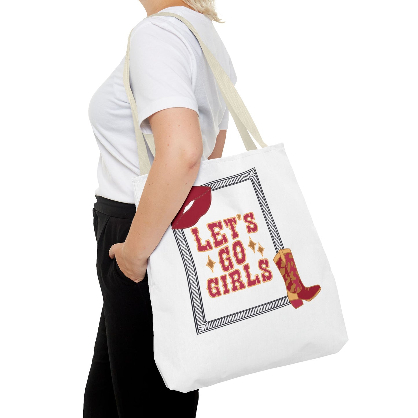 Let’s go girls Tote Bag (AOP)