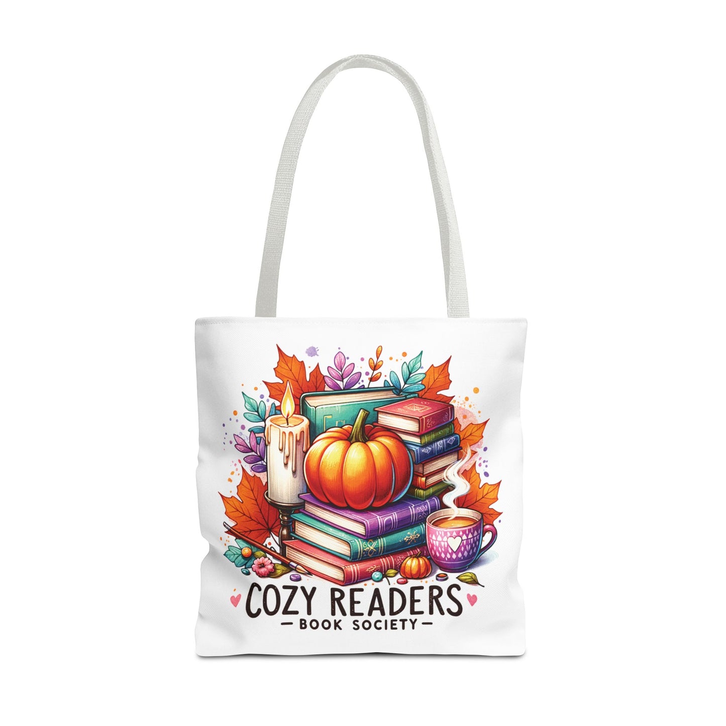 Cozy reader book society Tote Bag (AOP)