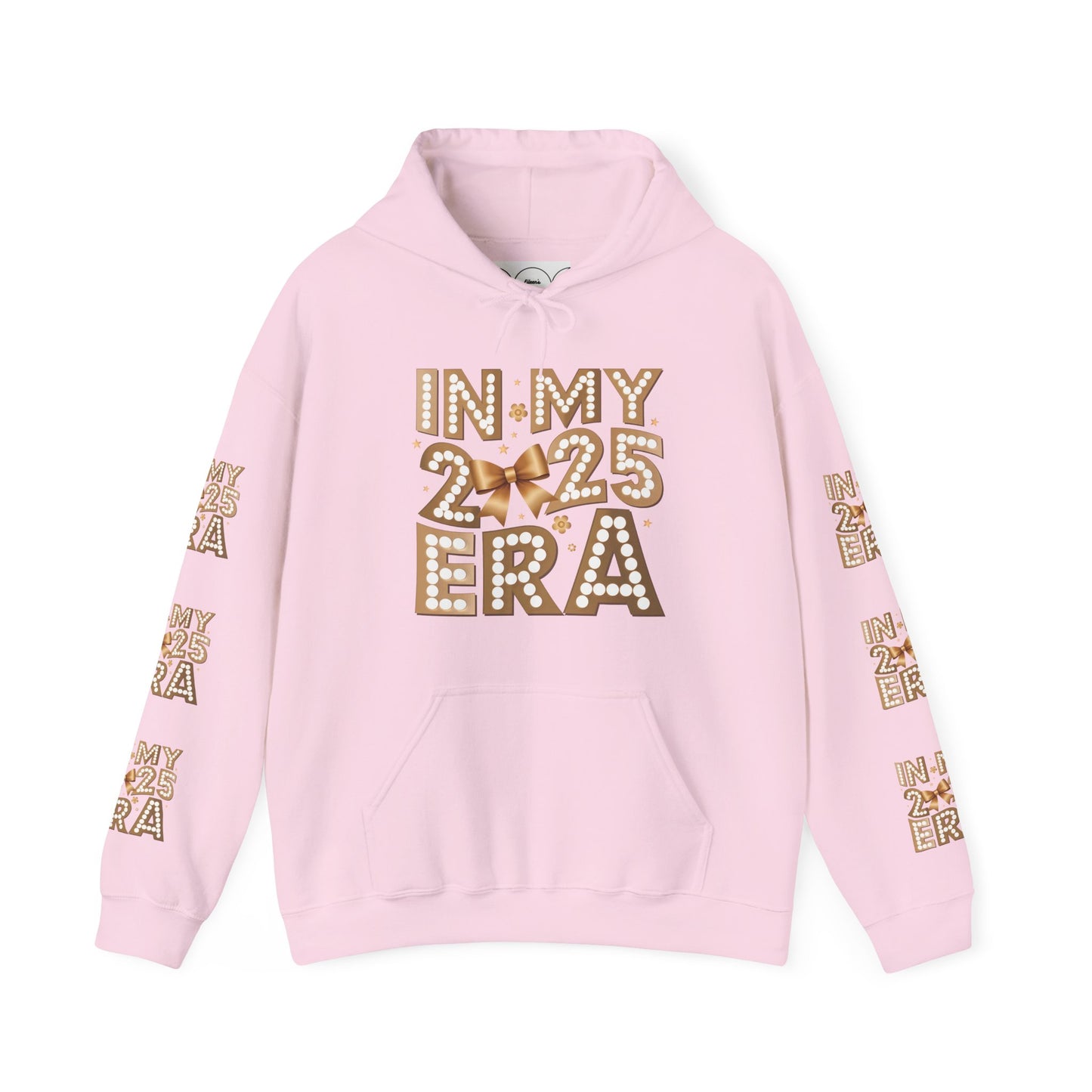 In my 2025 era , Unisex Heavy Blend™ Hooded Sweatshirt (sleeve arm design)