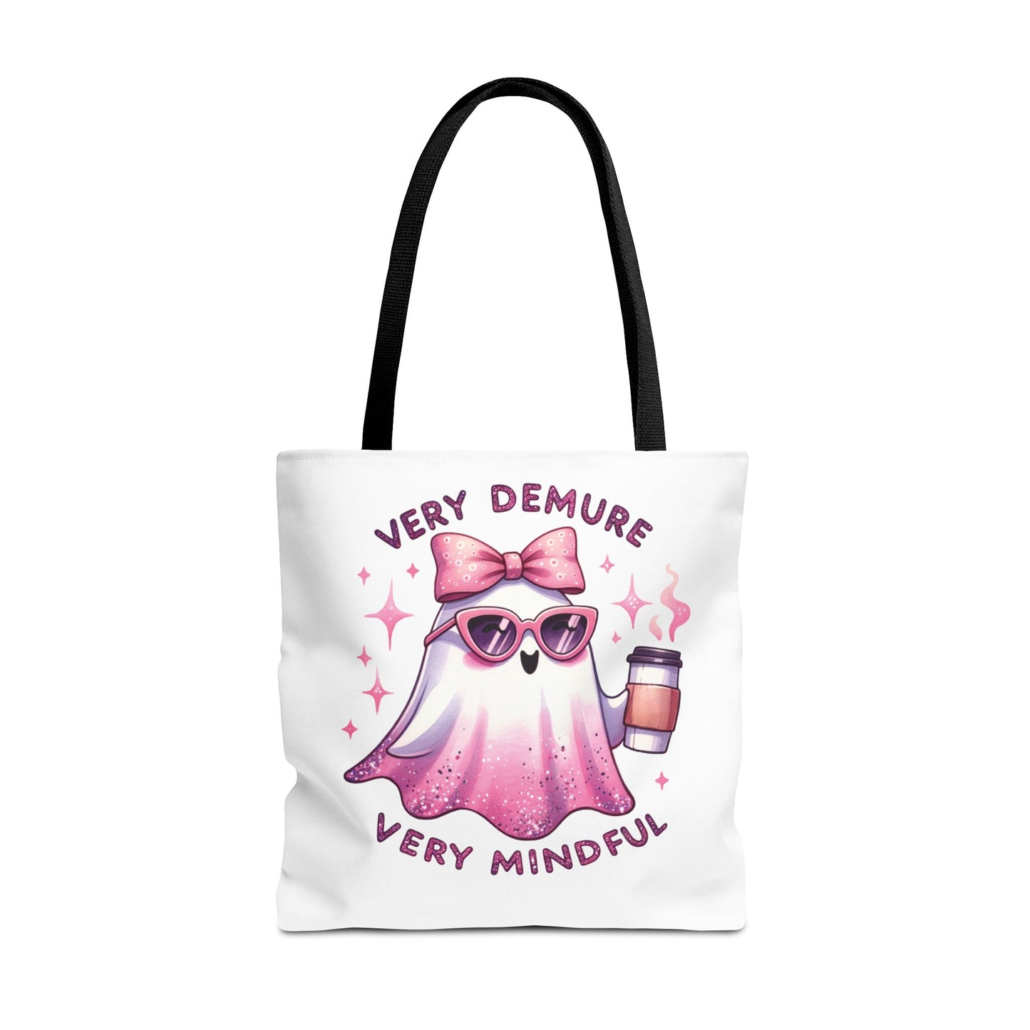 Very demure, Tote Bag (AOP)