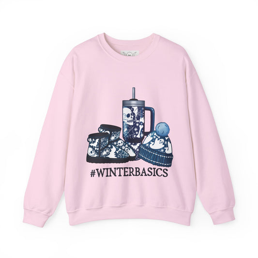 #winterbasics, ™ Crewneck Sweatshirt (no sleeve design )