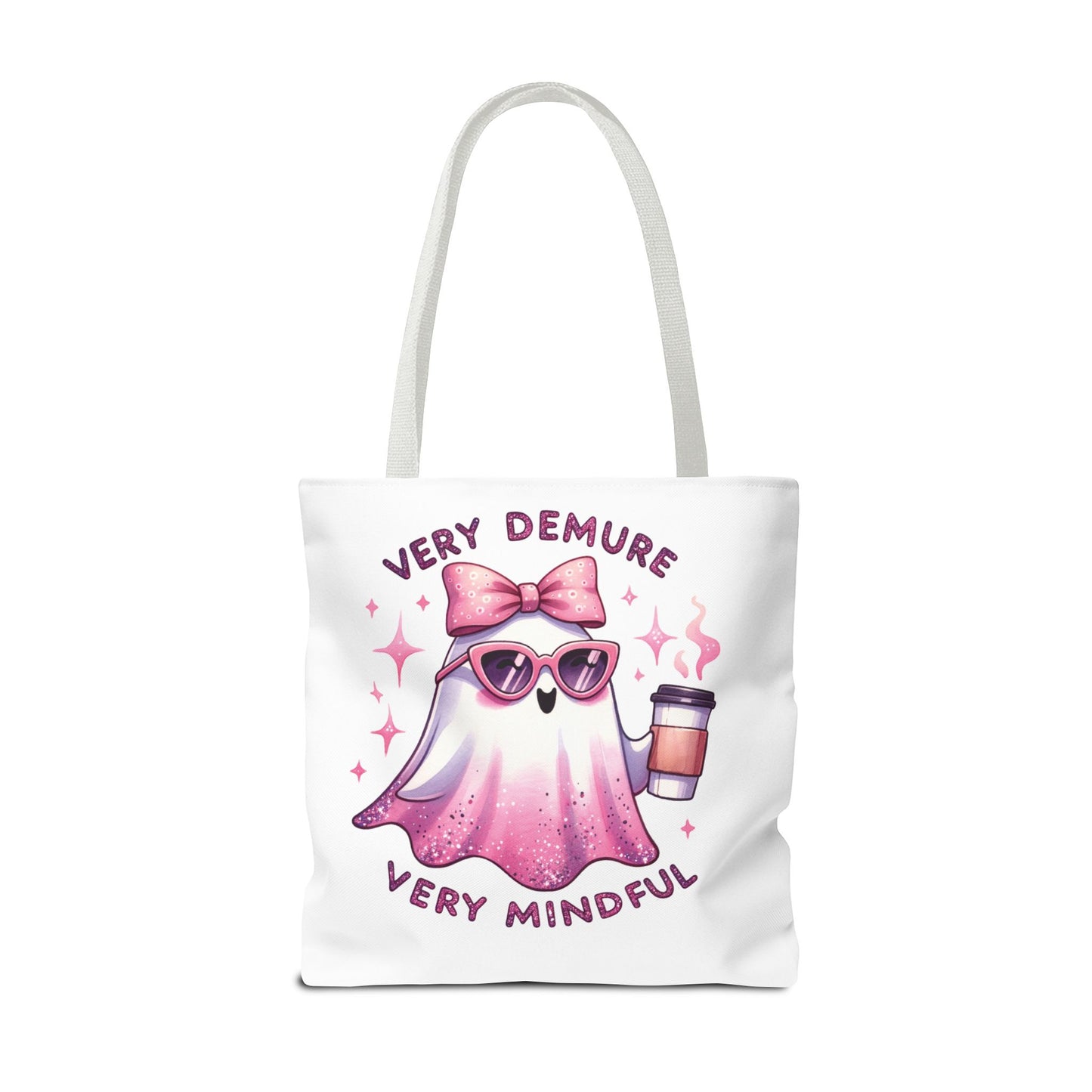 Very demure, Tote Bag (AOP)