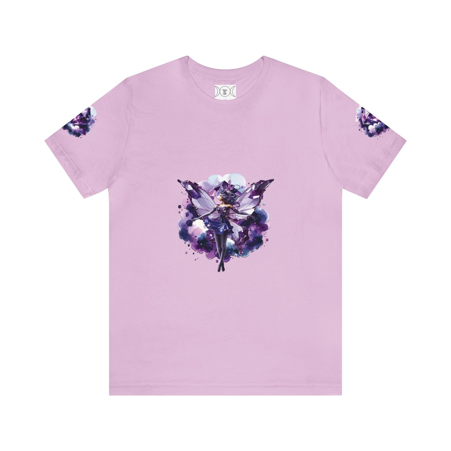 February amethyst fairy, Unisex Jersey Short Sleeve