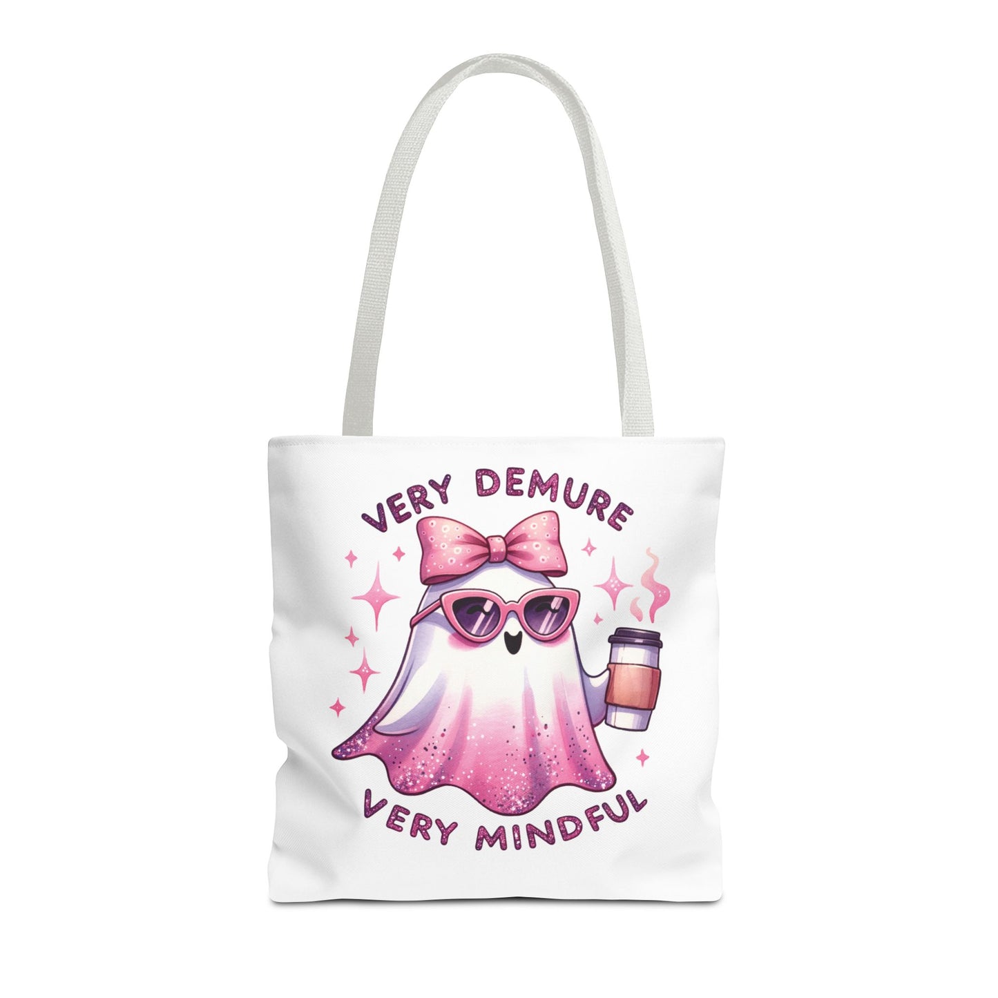 Very demure, Tote Bag (AOP)