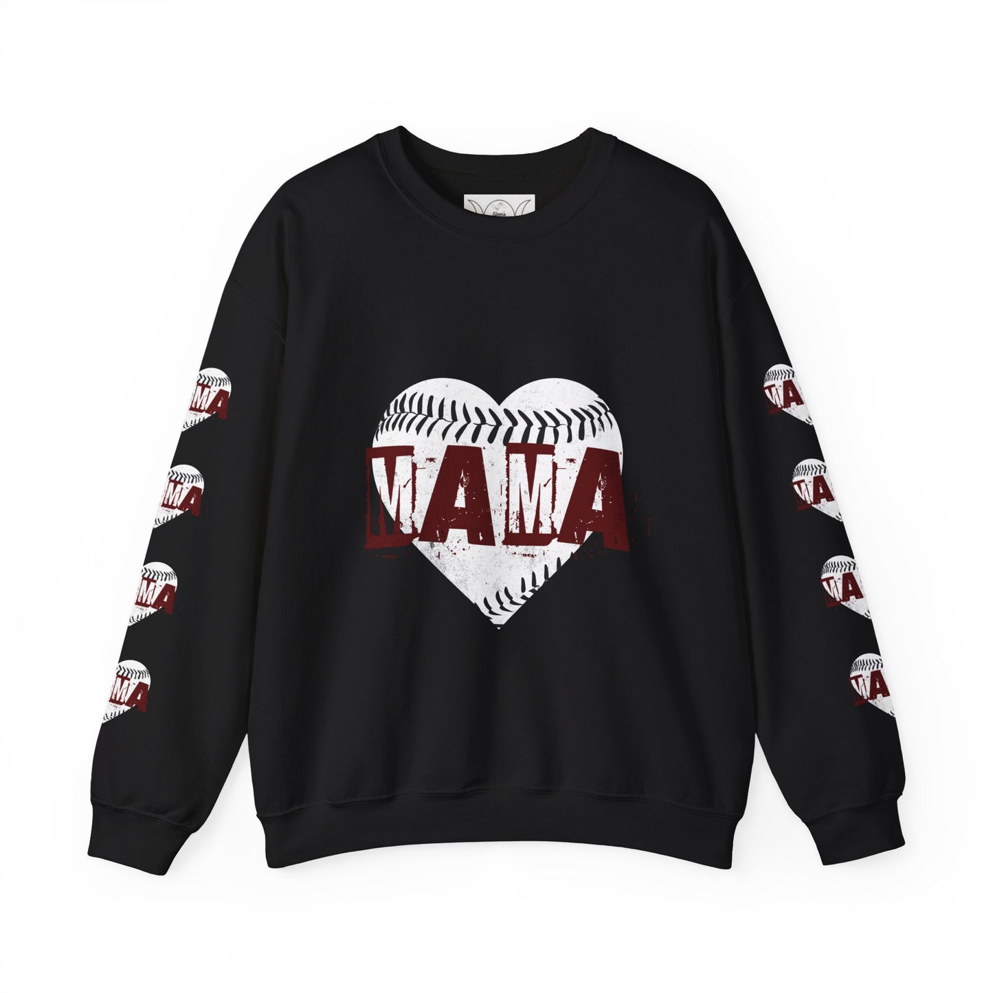 Baseball mama, ™ Crewneck Sweatshirt ( side arm design)