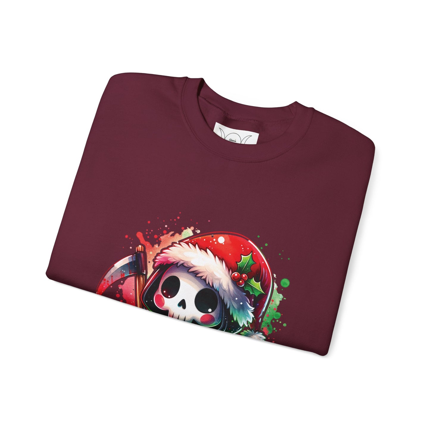 Holly jolly, ™ Crewneck Sweatshirt ( sleeve design )