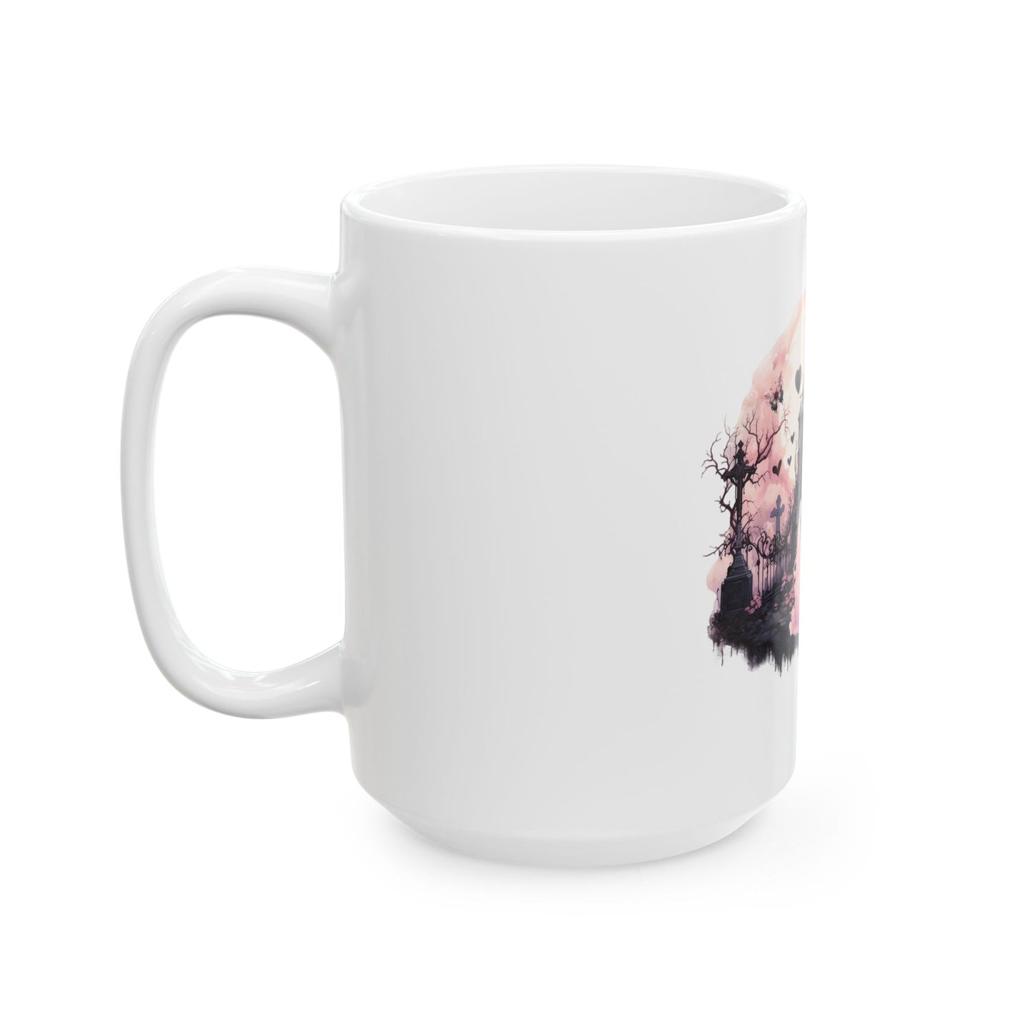 Even in death … we never part, Ceramic Mug 11oz