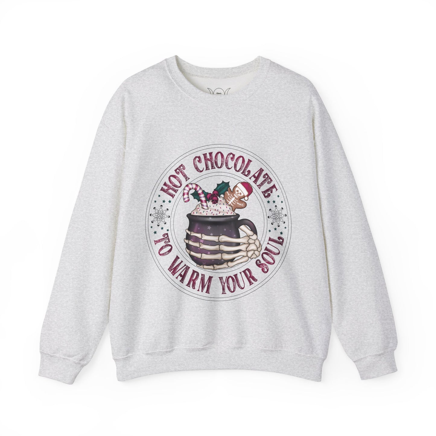 Hot chocolate to warm up my soul, ™ Crewneck Sweatshirt ( no sleeve design )