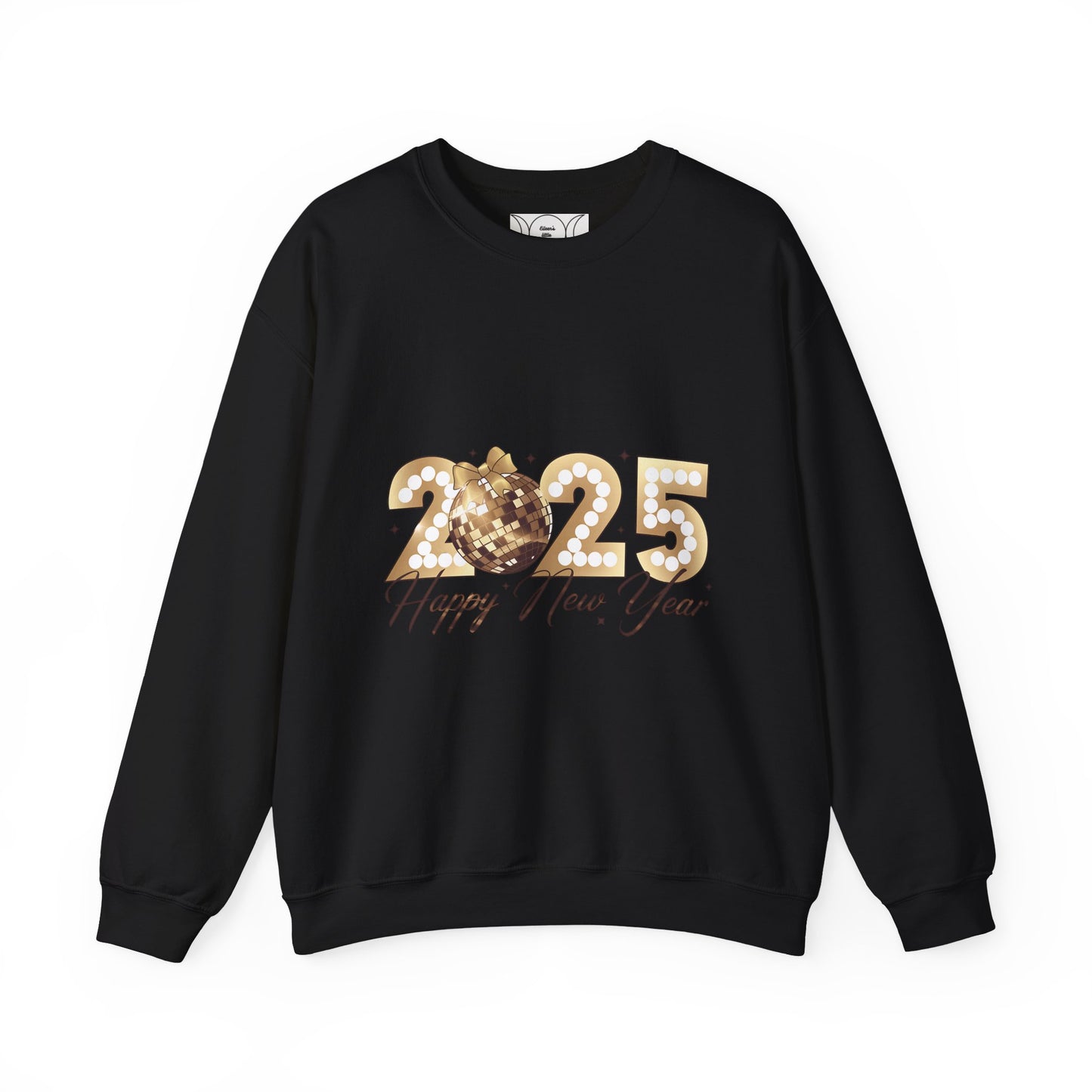 Happy year, Unisex Heavy Blend™ Crewneck Sweatshirt ( no sleeve design)